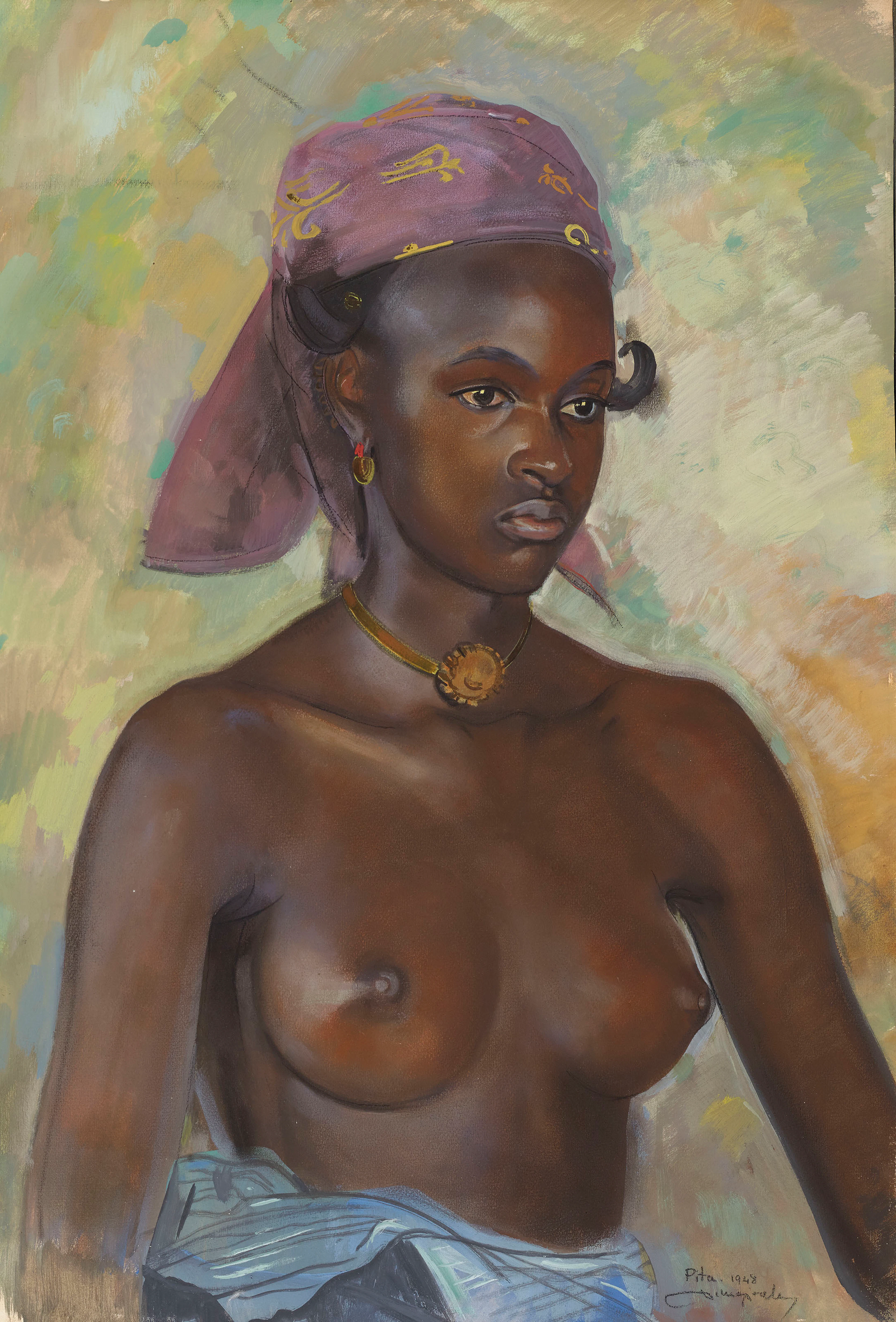 Torse de jeune femme Foula