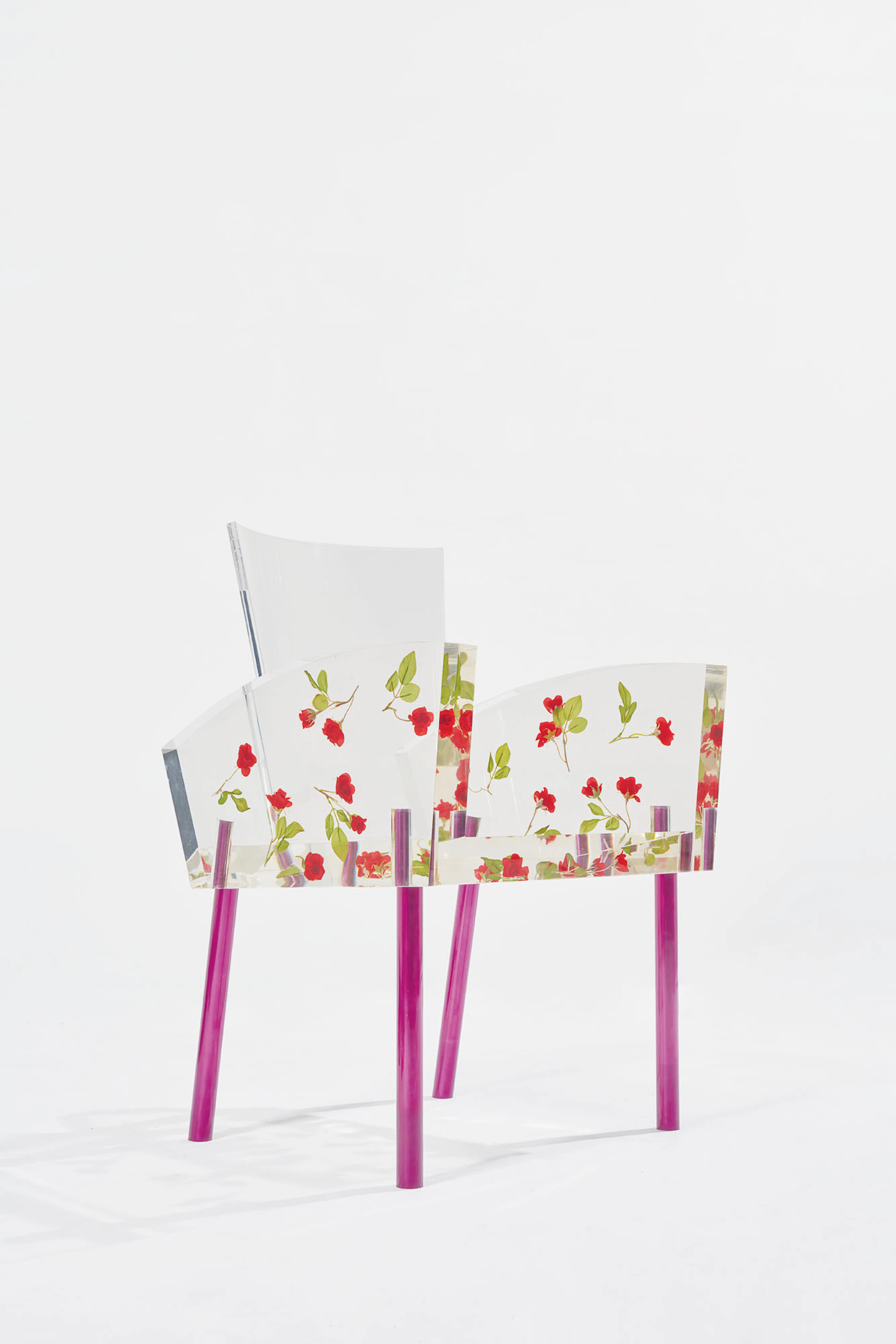 FAUTEUIL 'MISS BLANCHE', LE MODÈLE CRÉÉ EN 1988, CELUI-CI RÉALISÉ EN 1991