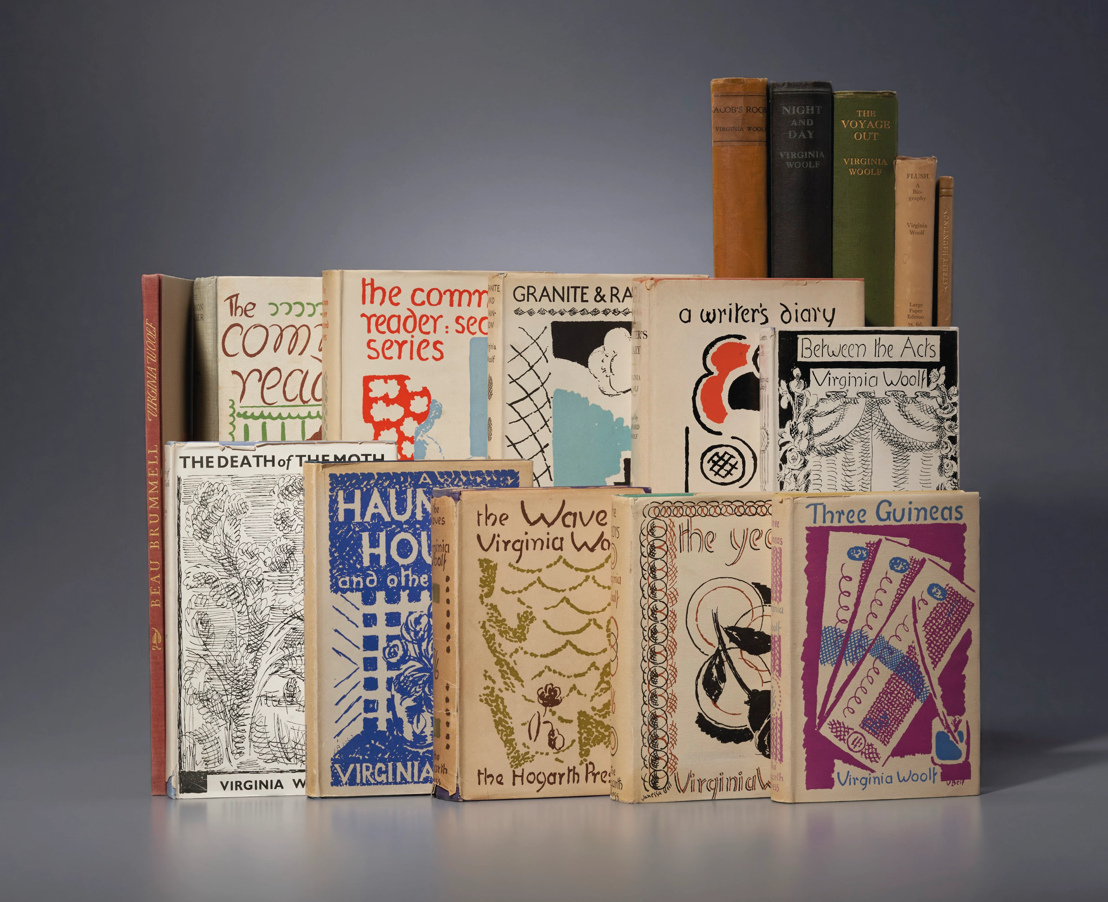 First editions, two signed