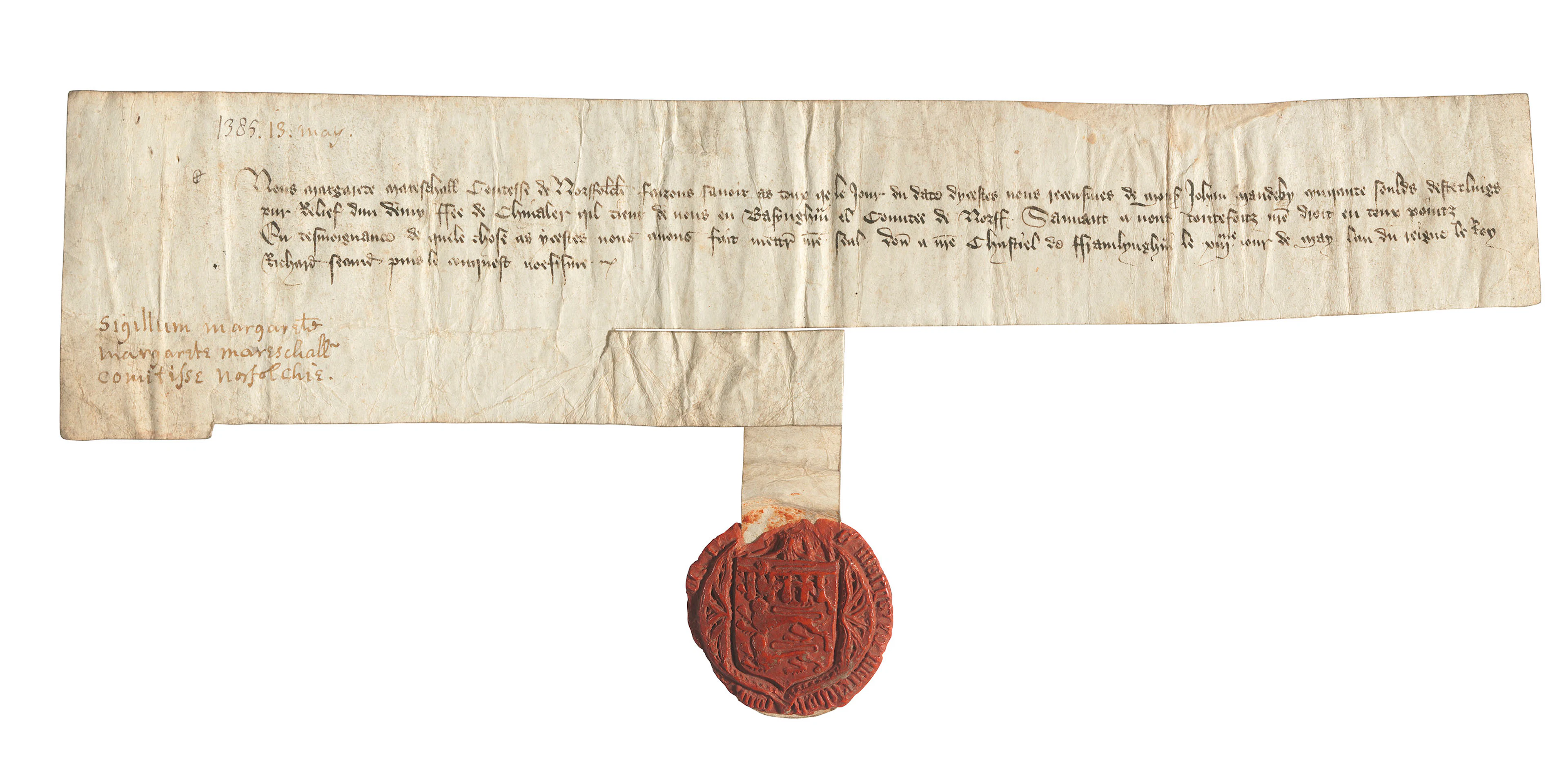 Margaret Marshal, suo jure Duchess of Norfolk (c.1320-1399)
