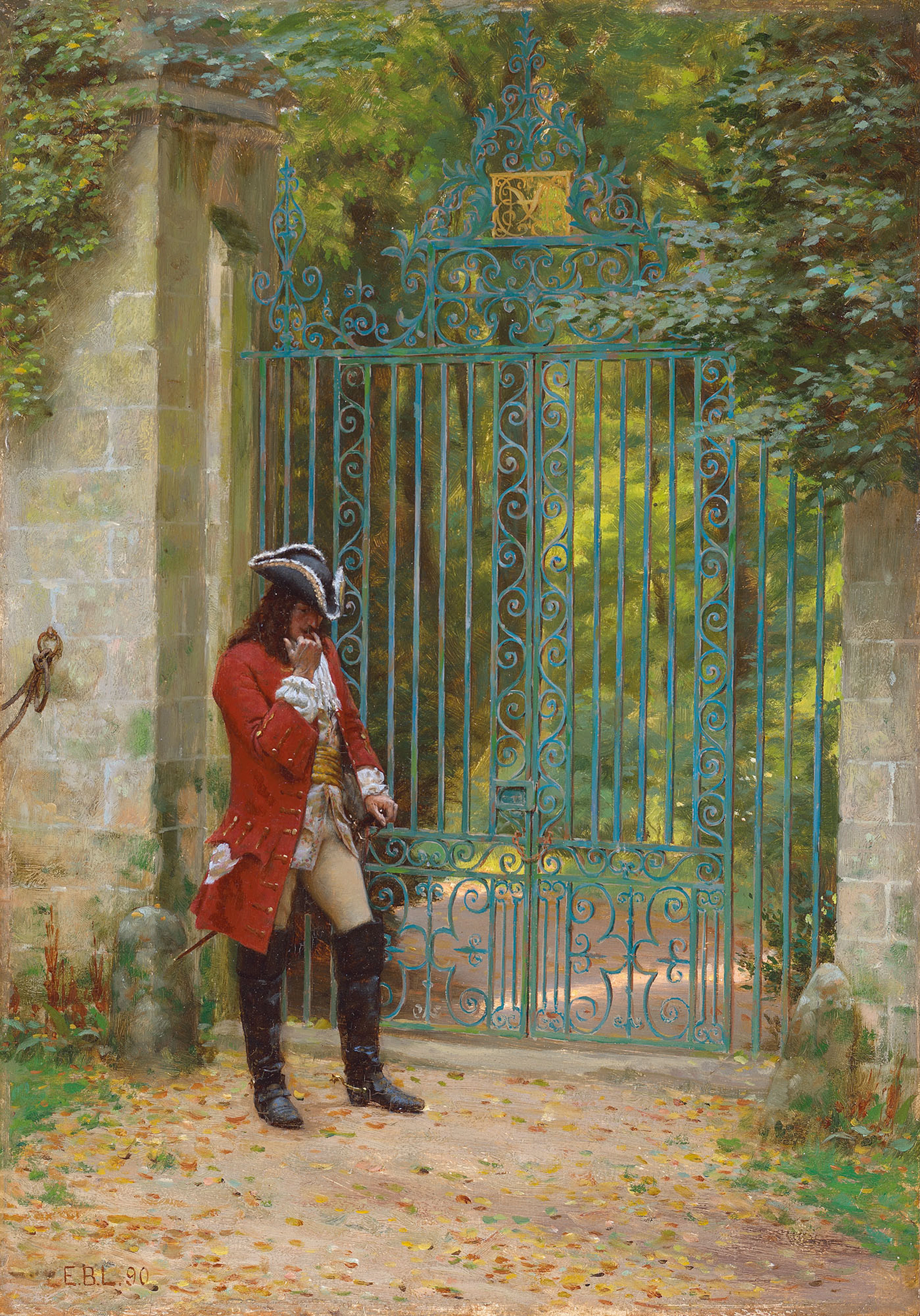 EDMUND BLAIR LEIGHTON (LONDON 1852-1922)