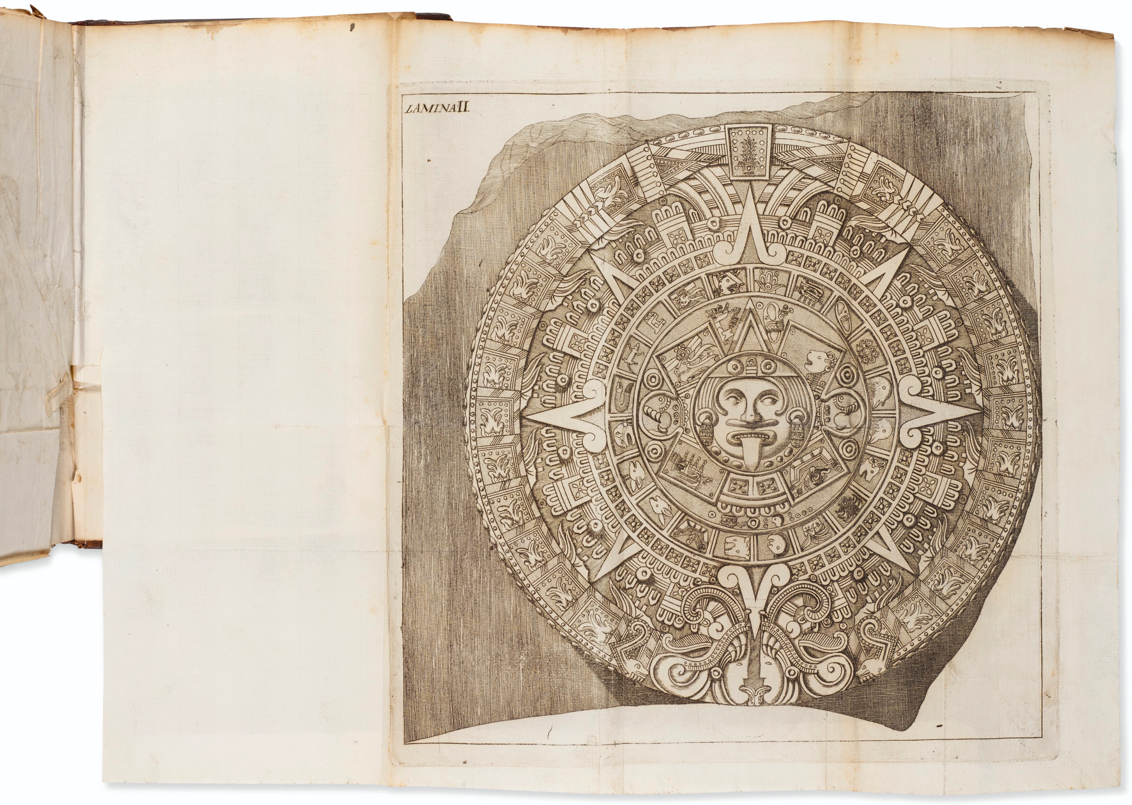 Discovery of the Aztec Sun Stone and Coatlicue Statue