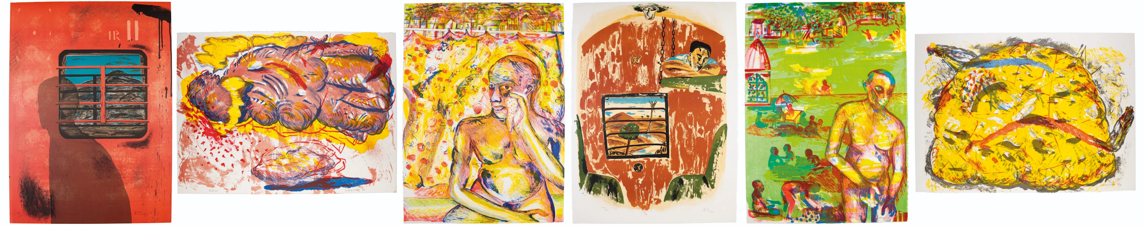 BHUPEN KHAKHAR (1934-2003); ATUL DODIYA (B. 1959); SUDARSHAN SHETTY (B. 1961)