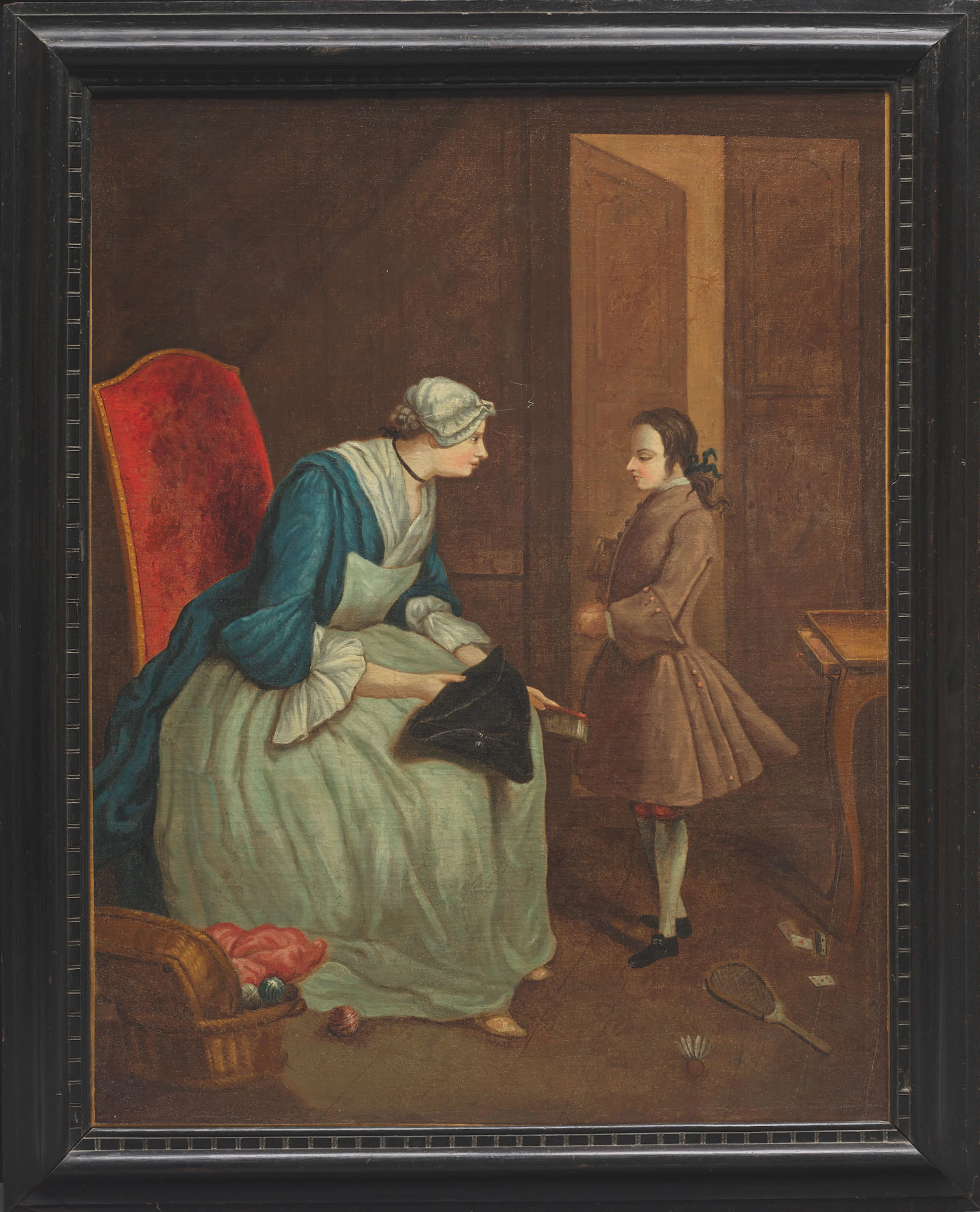 ÉCOLE FRANÇAISE VERS 1900, DANS LE GOÛT DE JEAN-BAPTISTE-SIMÉON CHARDIN