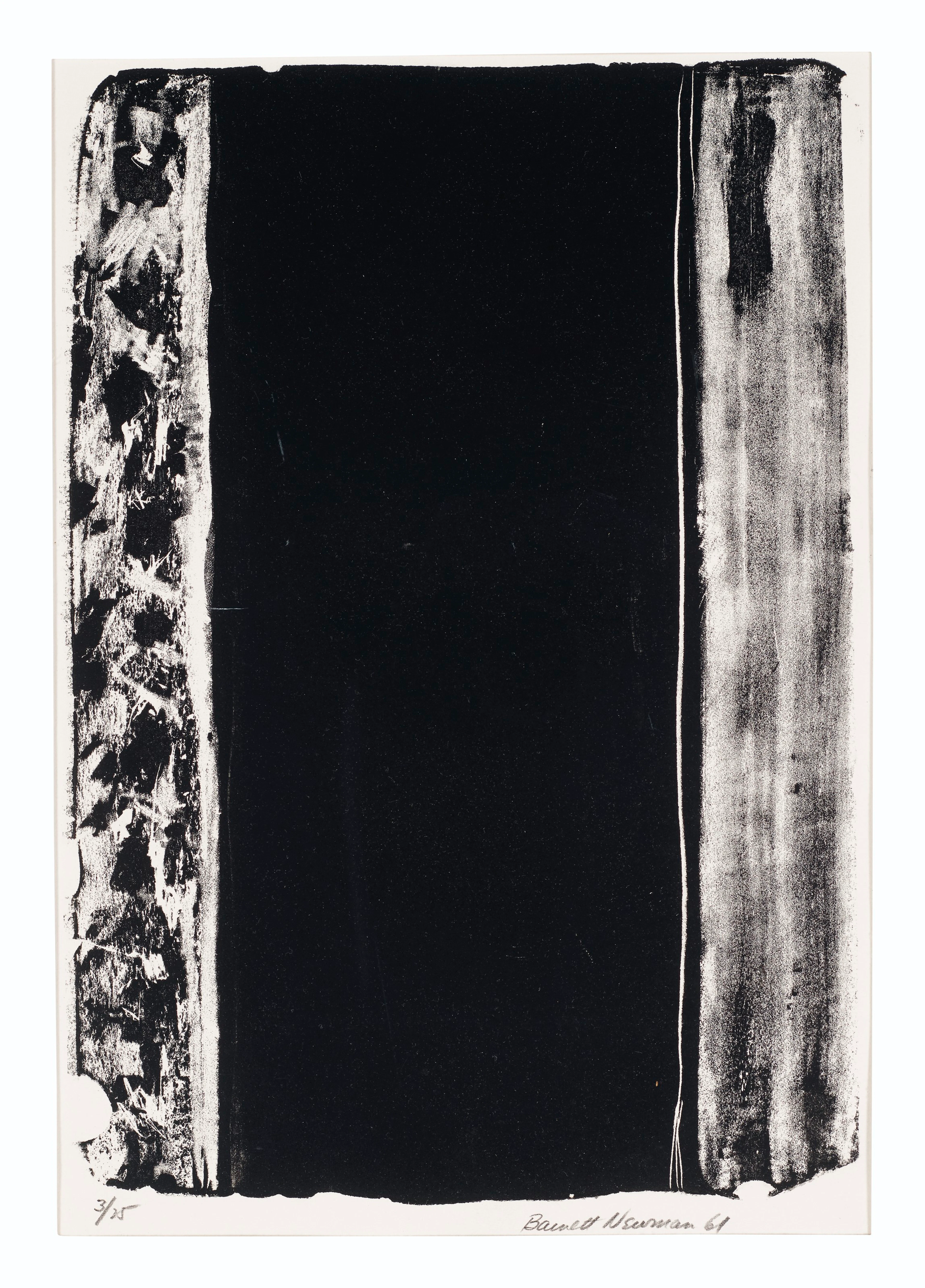 BARNETT NEWMAN - Untitled