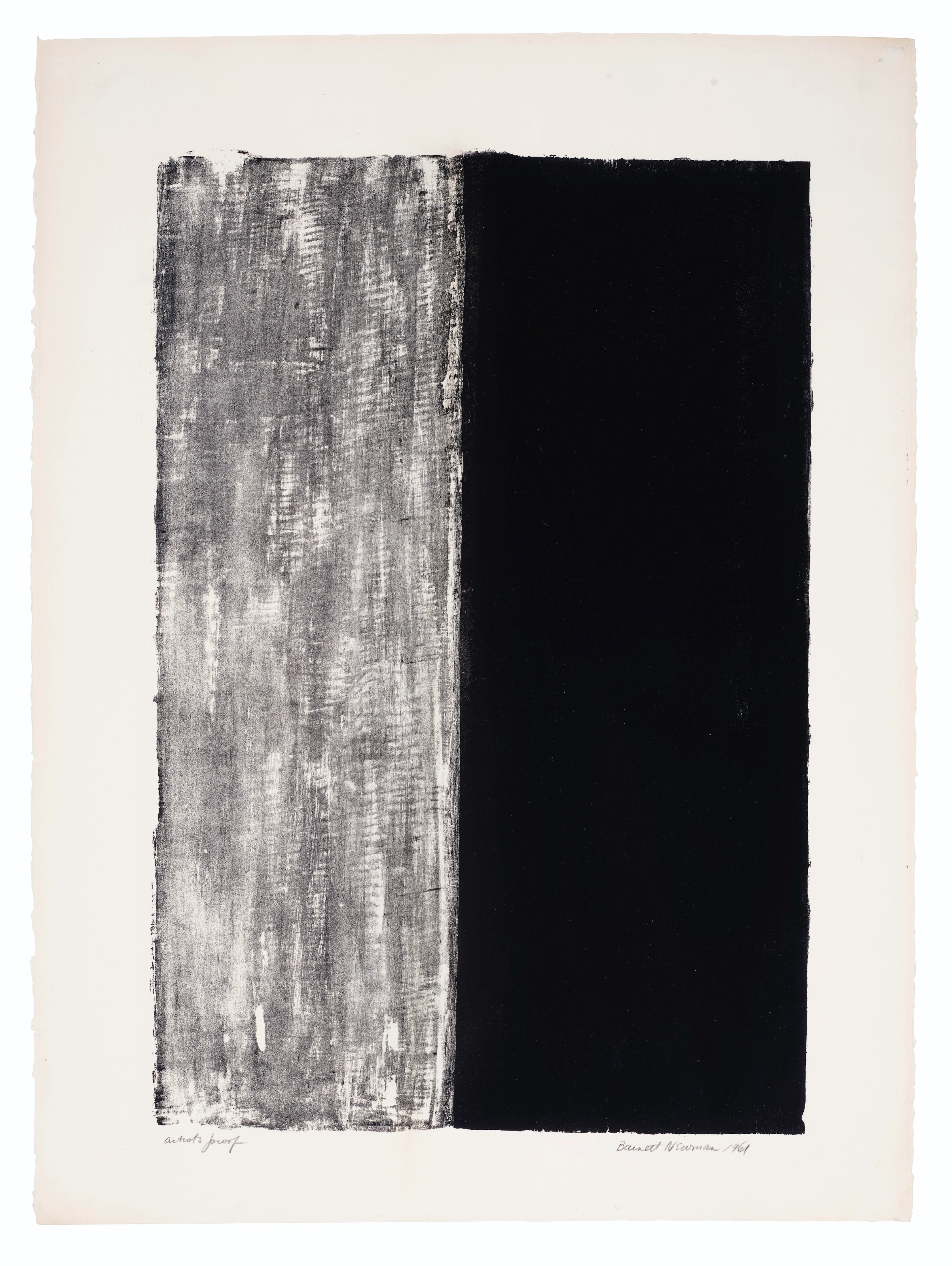 BARNETT NEWMAN - Untitled