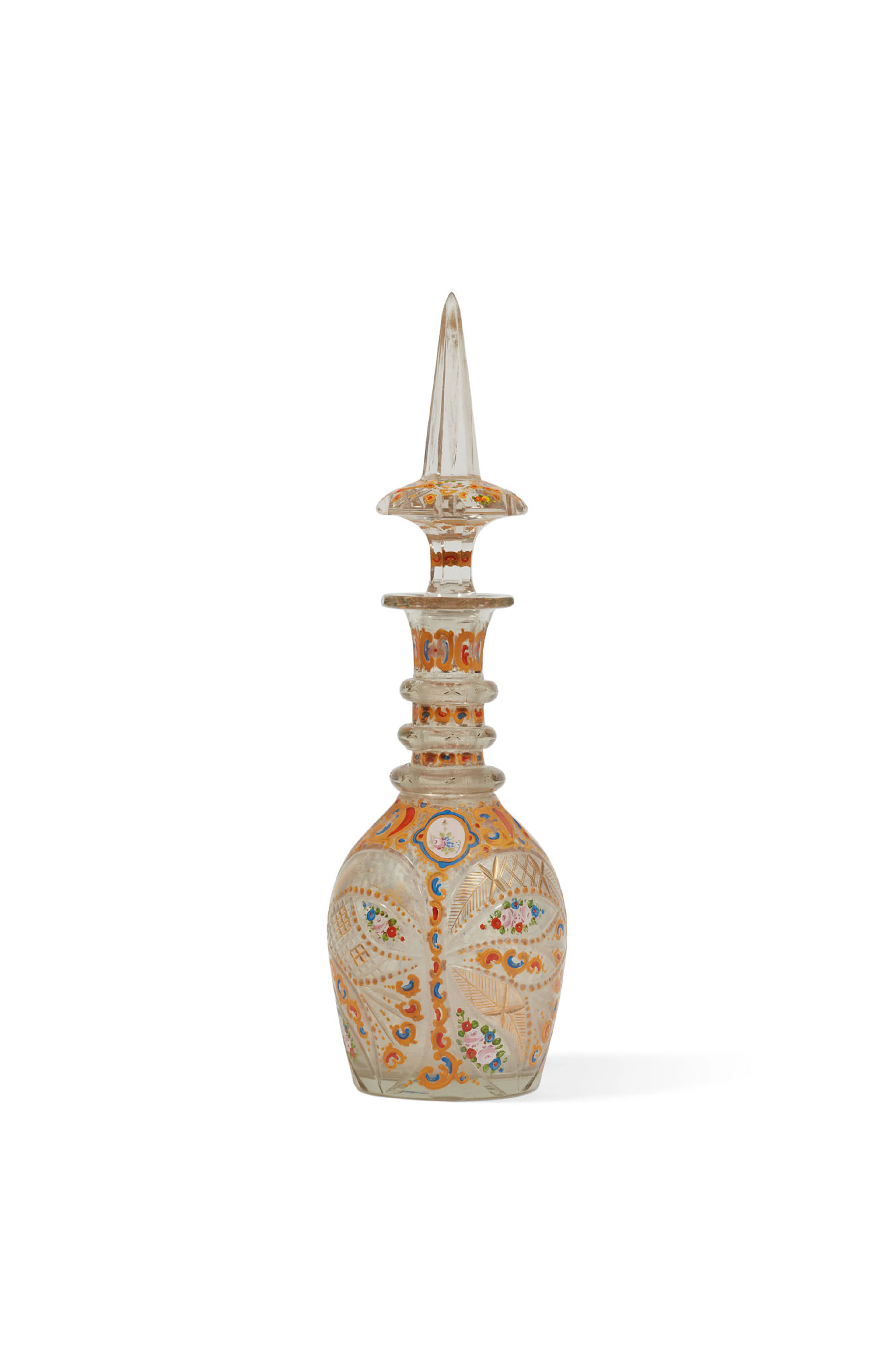 CARAFE EN VERRE DE BOHEME