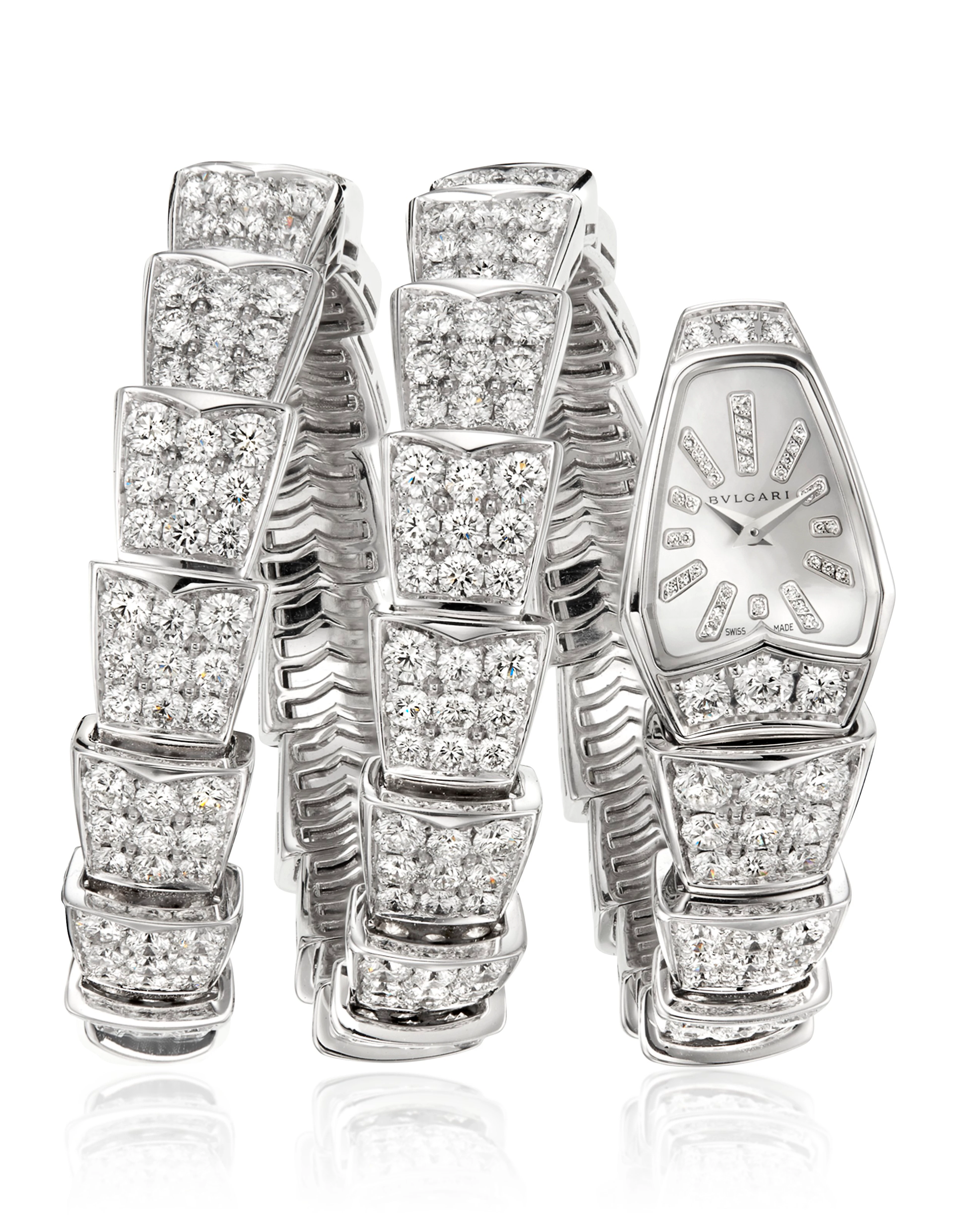BULGARI DIAMOND 'SERPENTI' WATCH