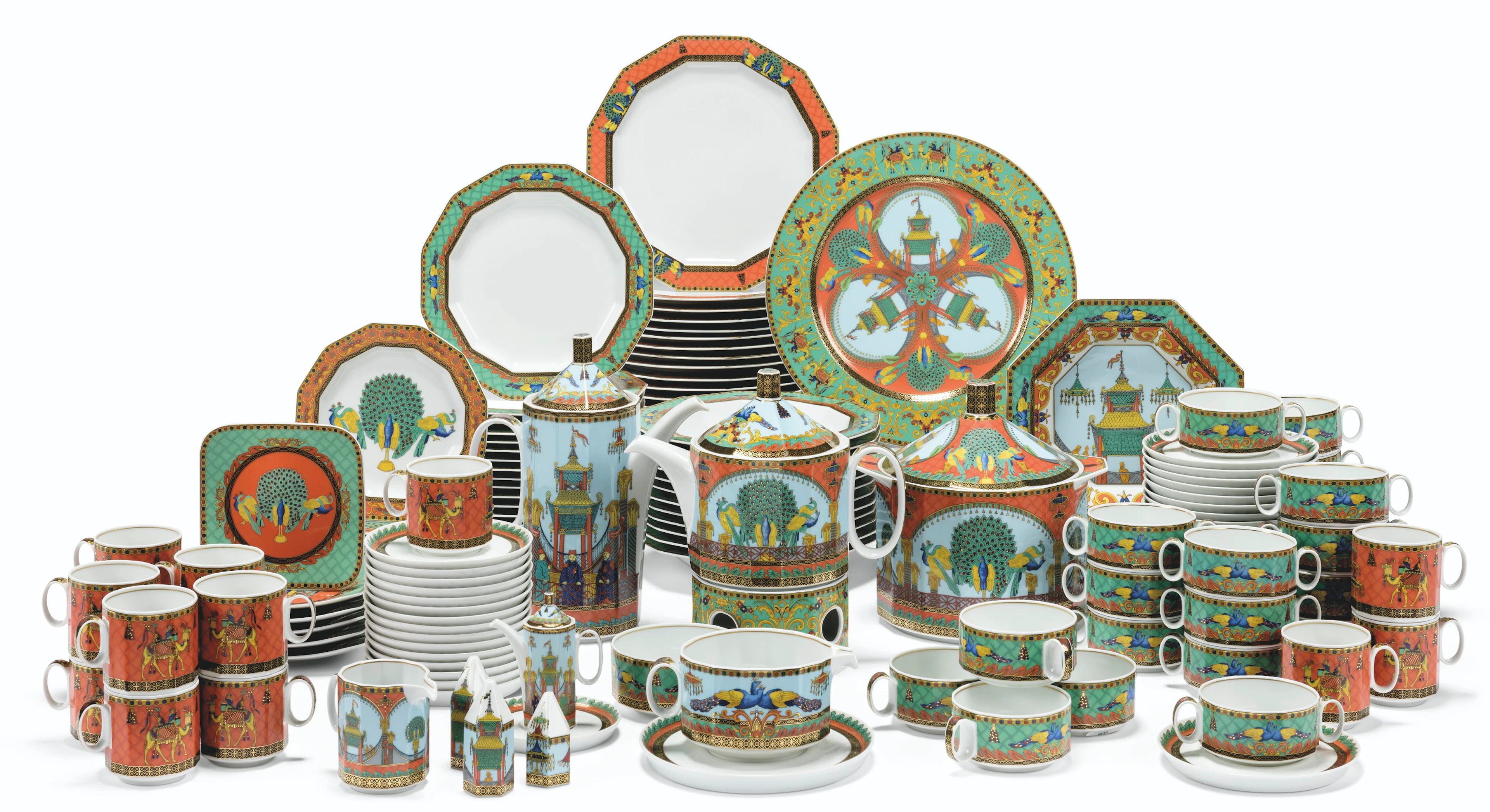 A ROSENTHAL PORCELAIN PART DINNER-SERVICE