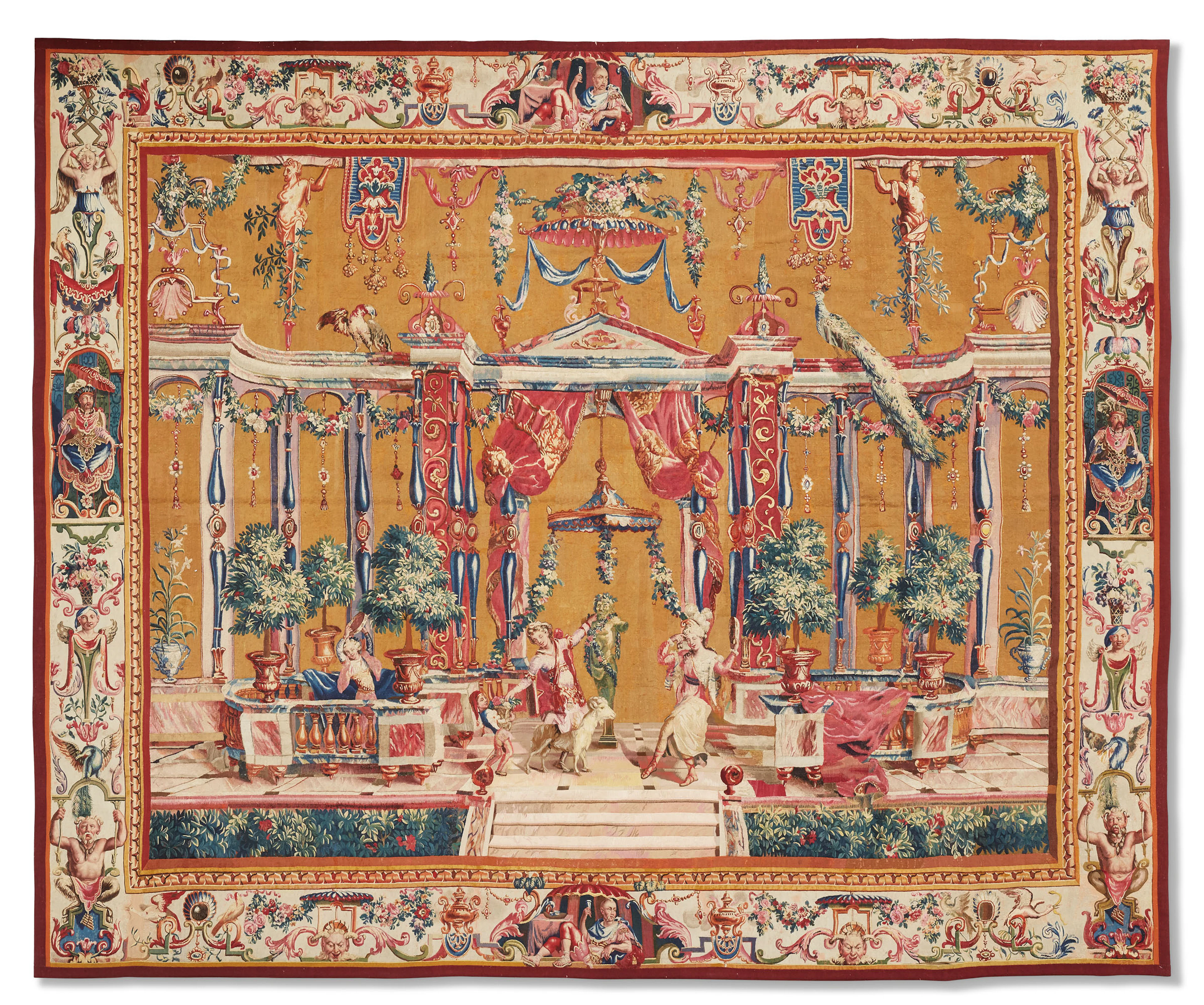 TAPISSERIE D'EPOQUE LOUIS XIV