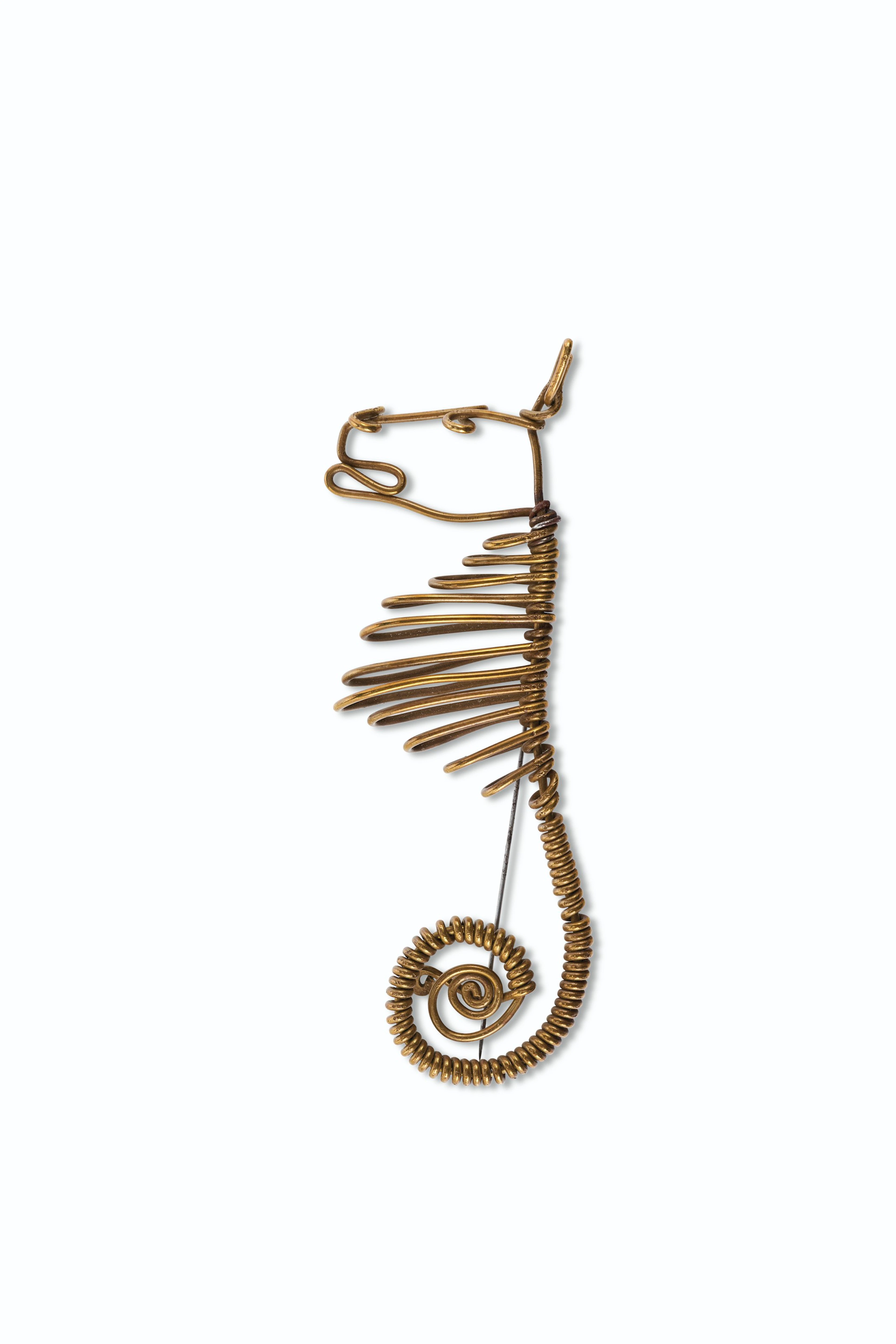 Seahorse Brooch