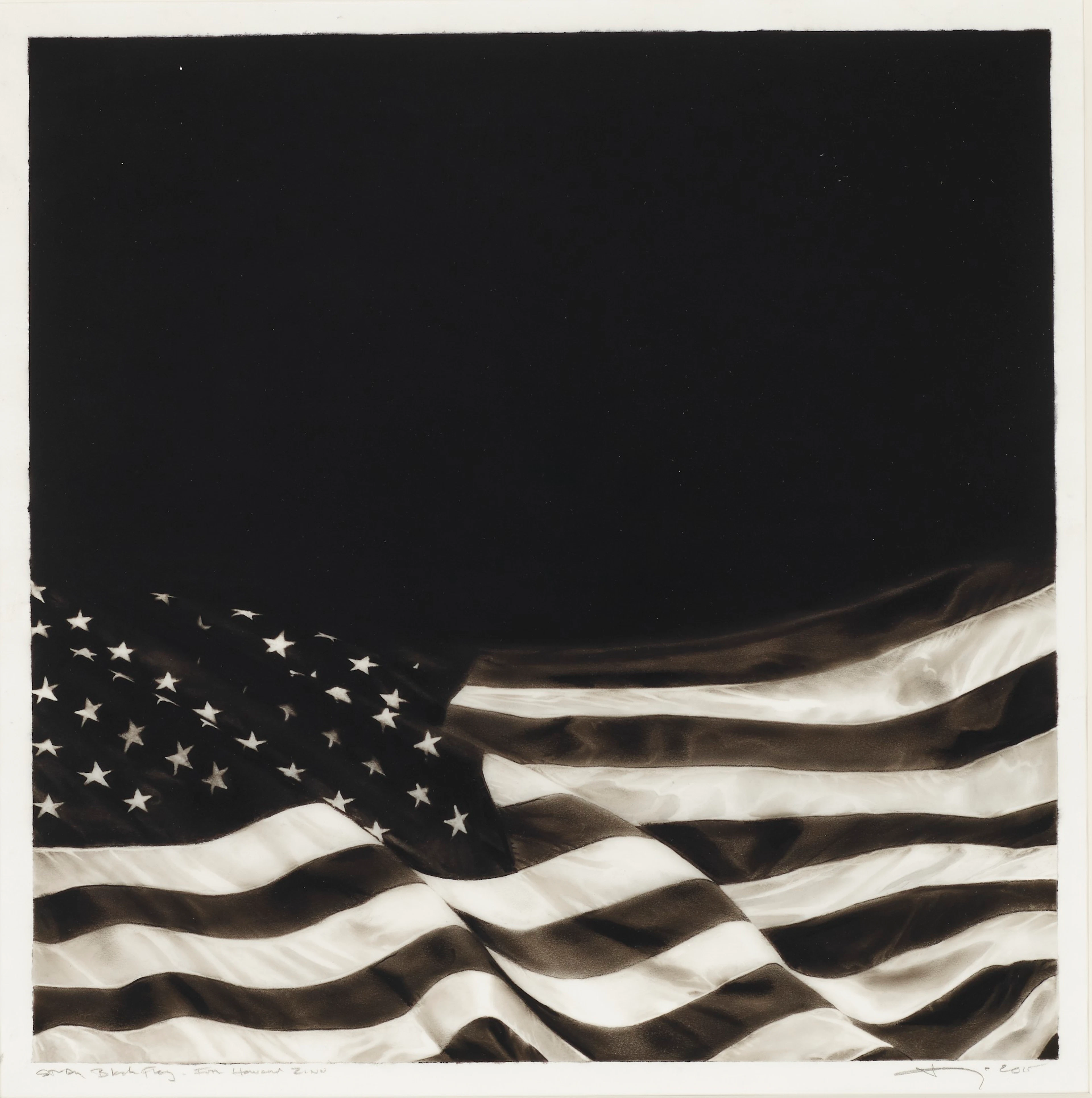 Study of Black Flag - For Howard Zinn