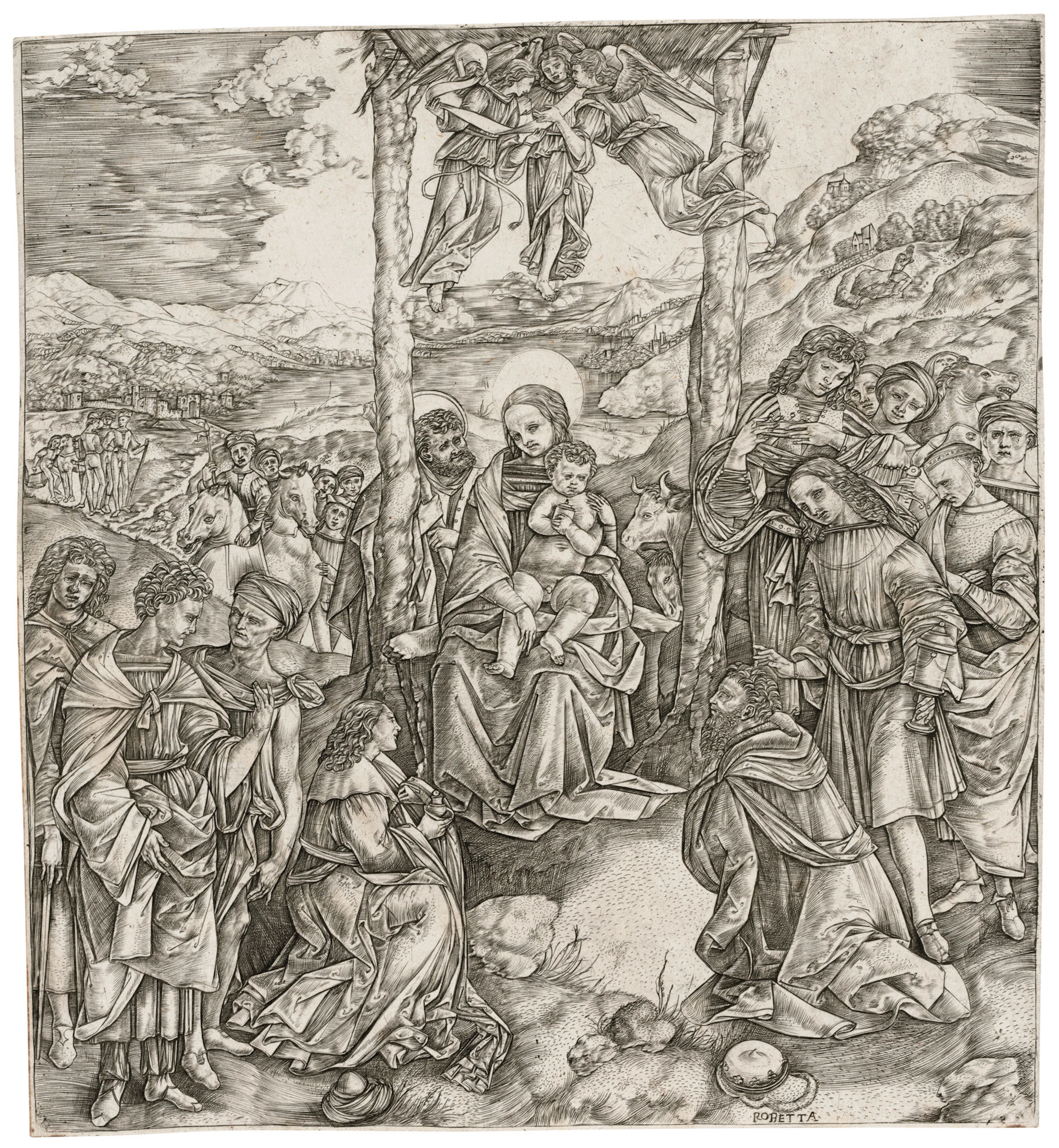 CRISTOFANO ROBETTA (1462-1523) AFTER FILIPPINO LIPPI (1457-1504)