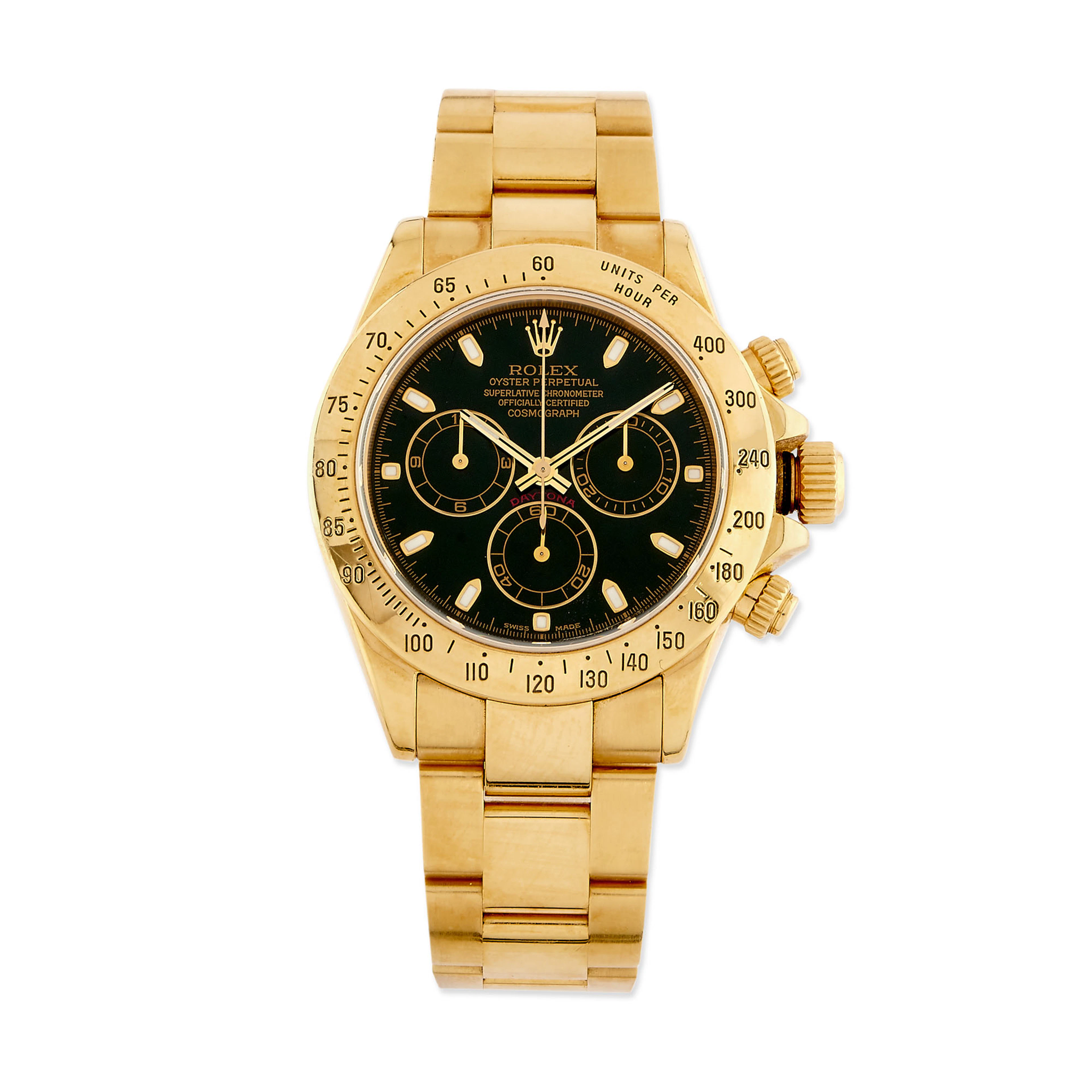 ROLEX, DAYTONA IN ORO GIALLO, REF. 116528