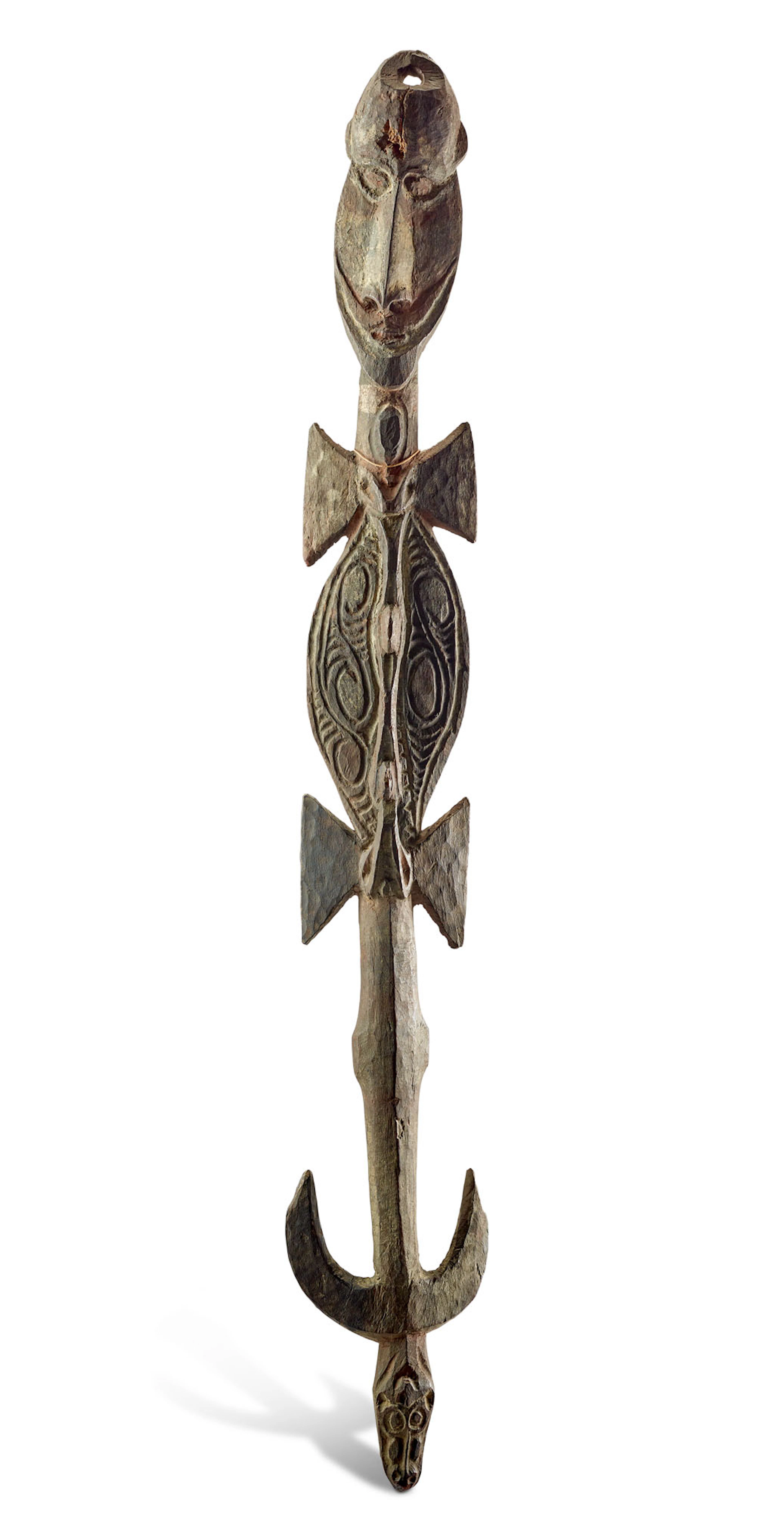 CROCHET DE SUSPENSION IATMUL, RÉGION DU MOYEN-SEPIK