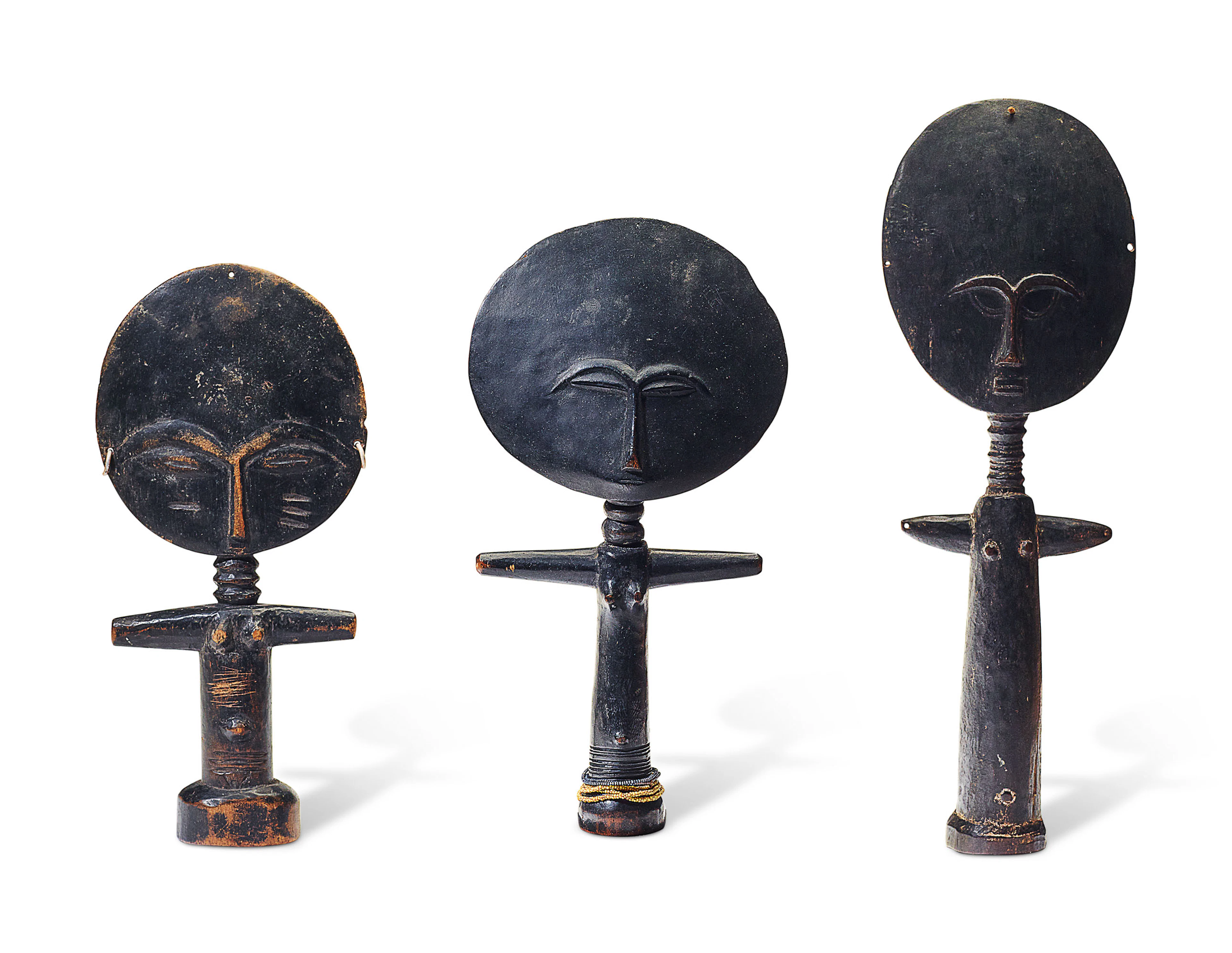 TROIS POUPÉES ASHANTI, AKUA'BA