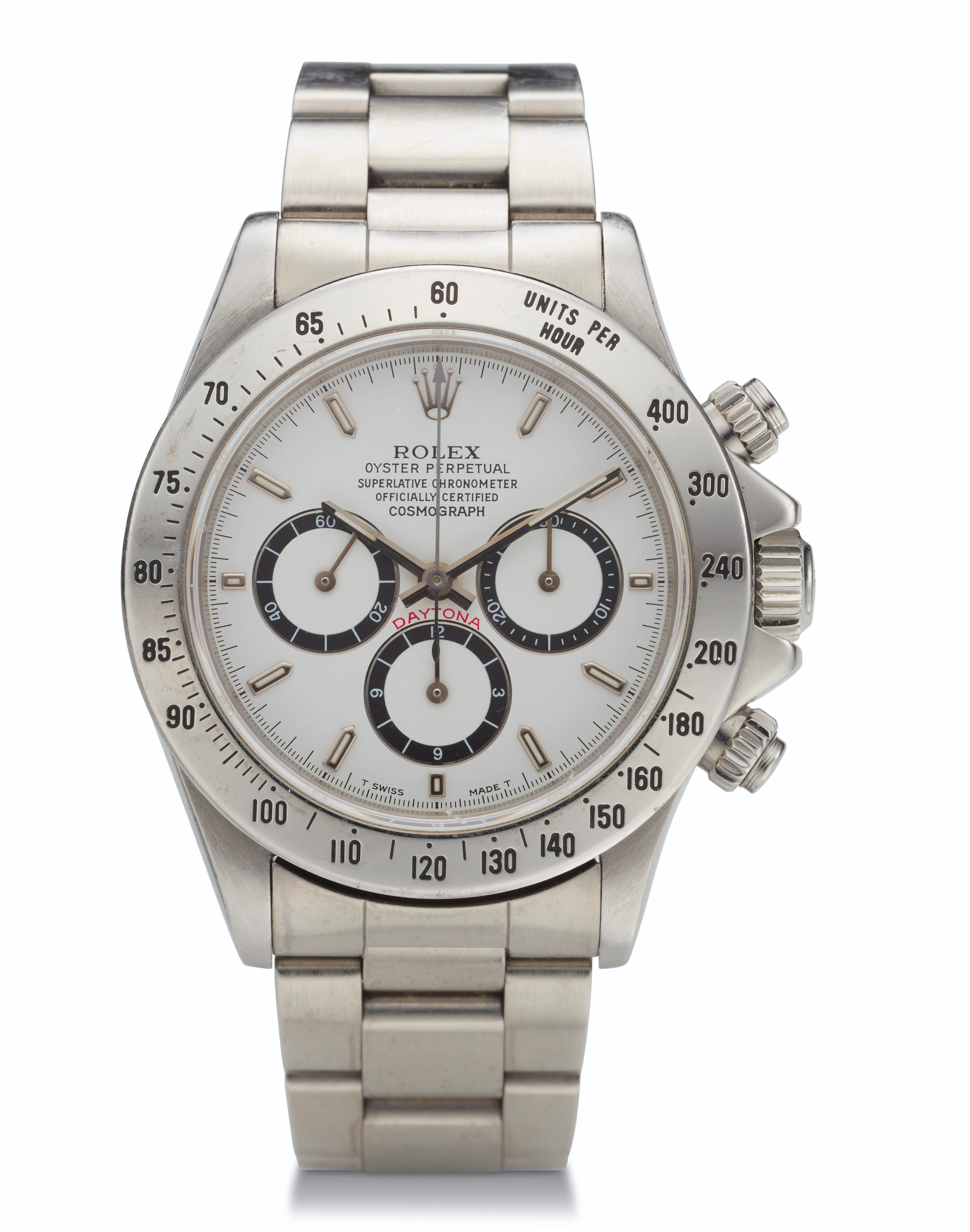 ROLEX, DAYTONA, “INVERTED 6”, STEEL, REF. 16520
