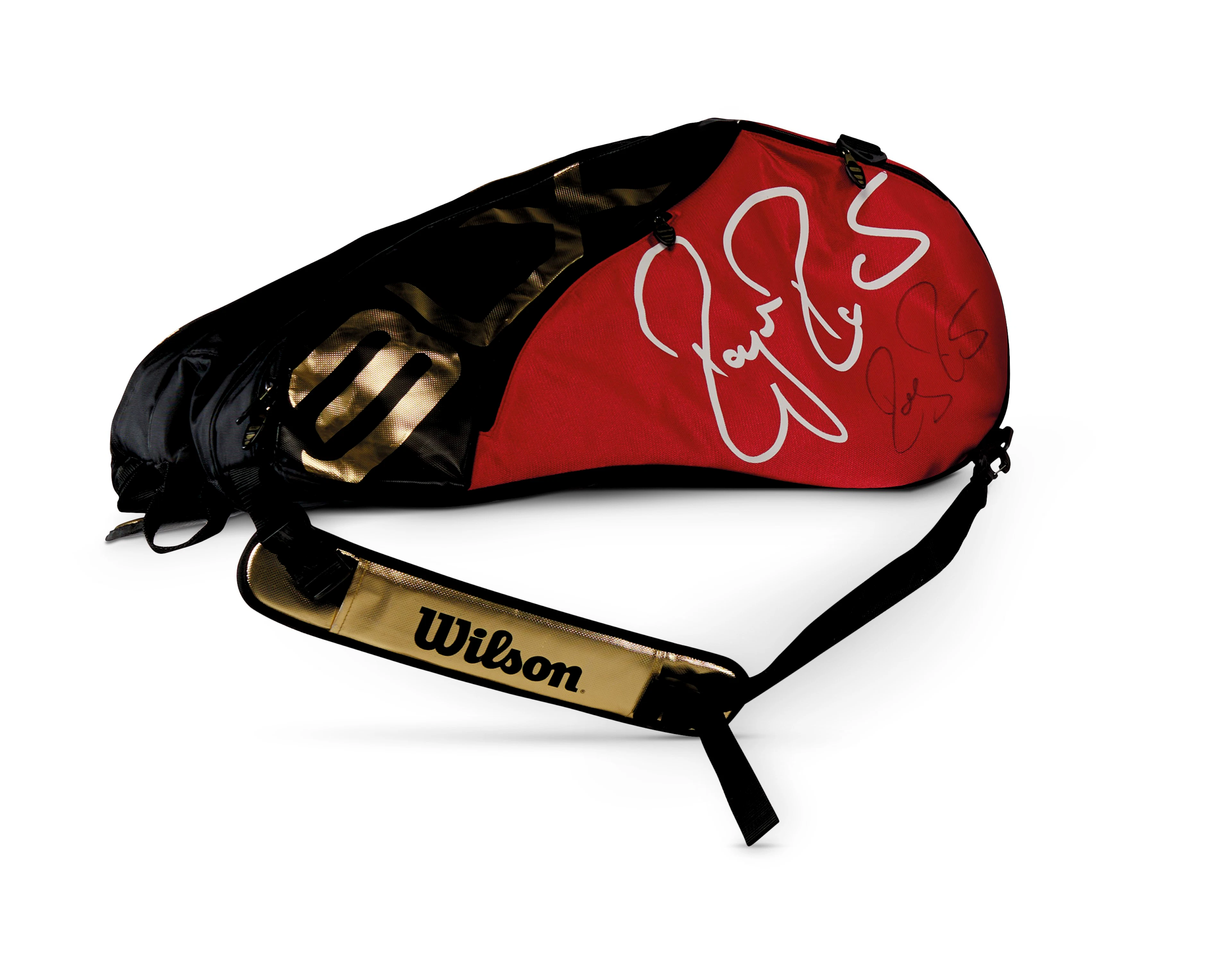 ROGER FEDERER'S TOURNAMENT RACKET BAG