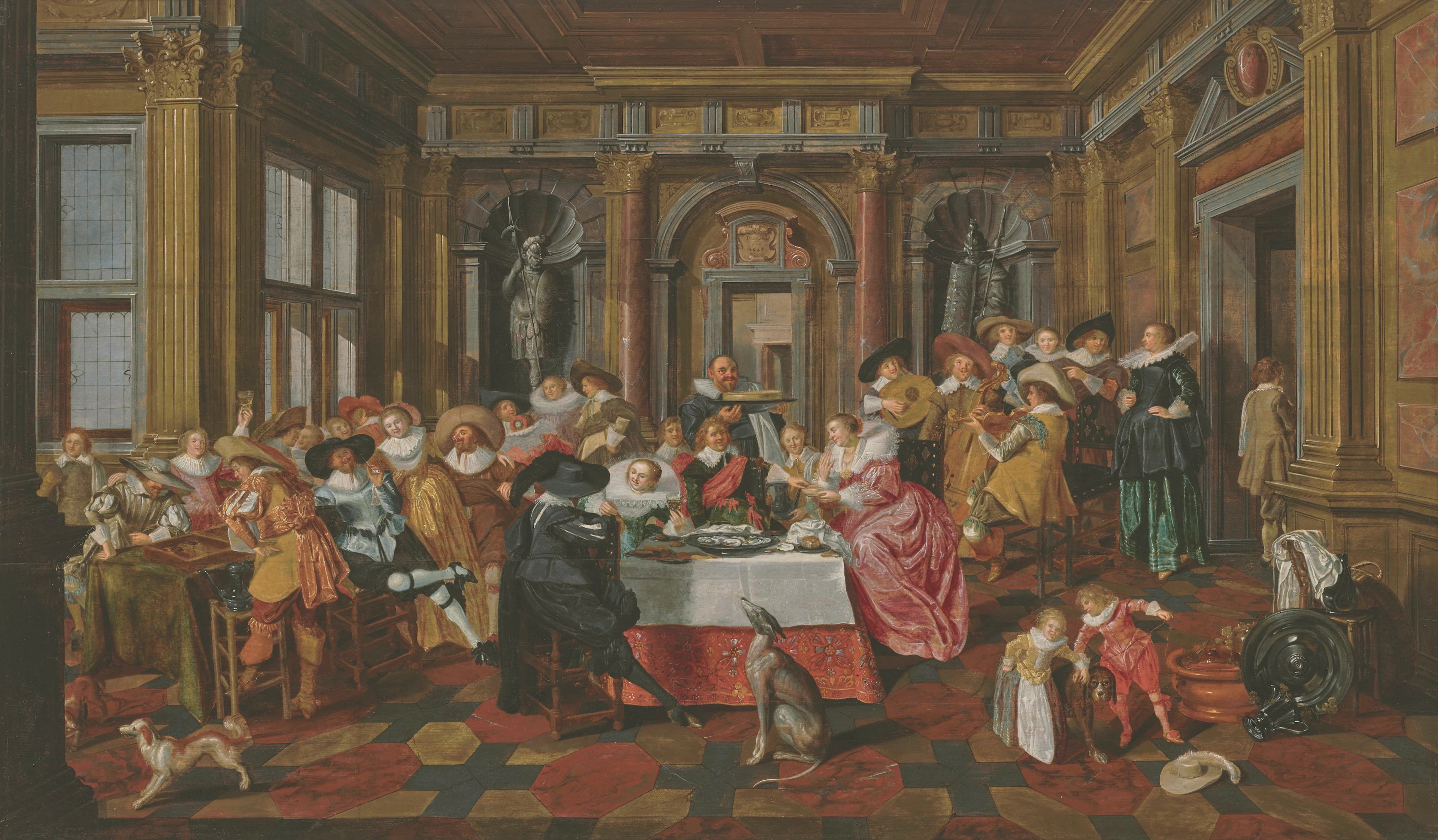 DIRCK HALS (HAARLEM 1591–1656) AND DIRCK VAN DELEN...