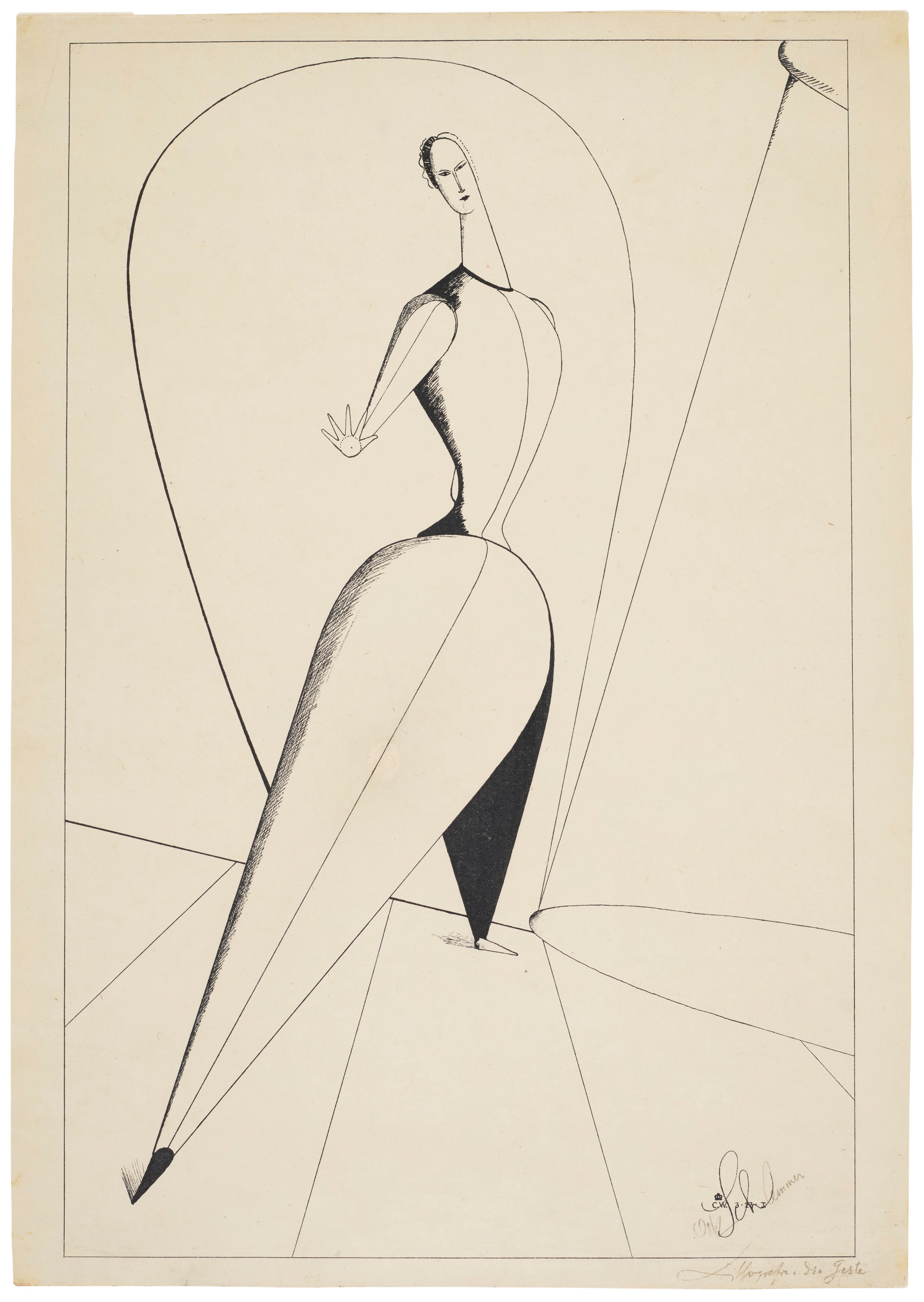 OSKAR SCHLEMMER (1888-1943)