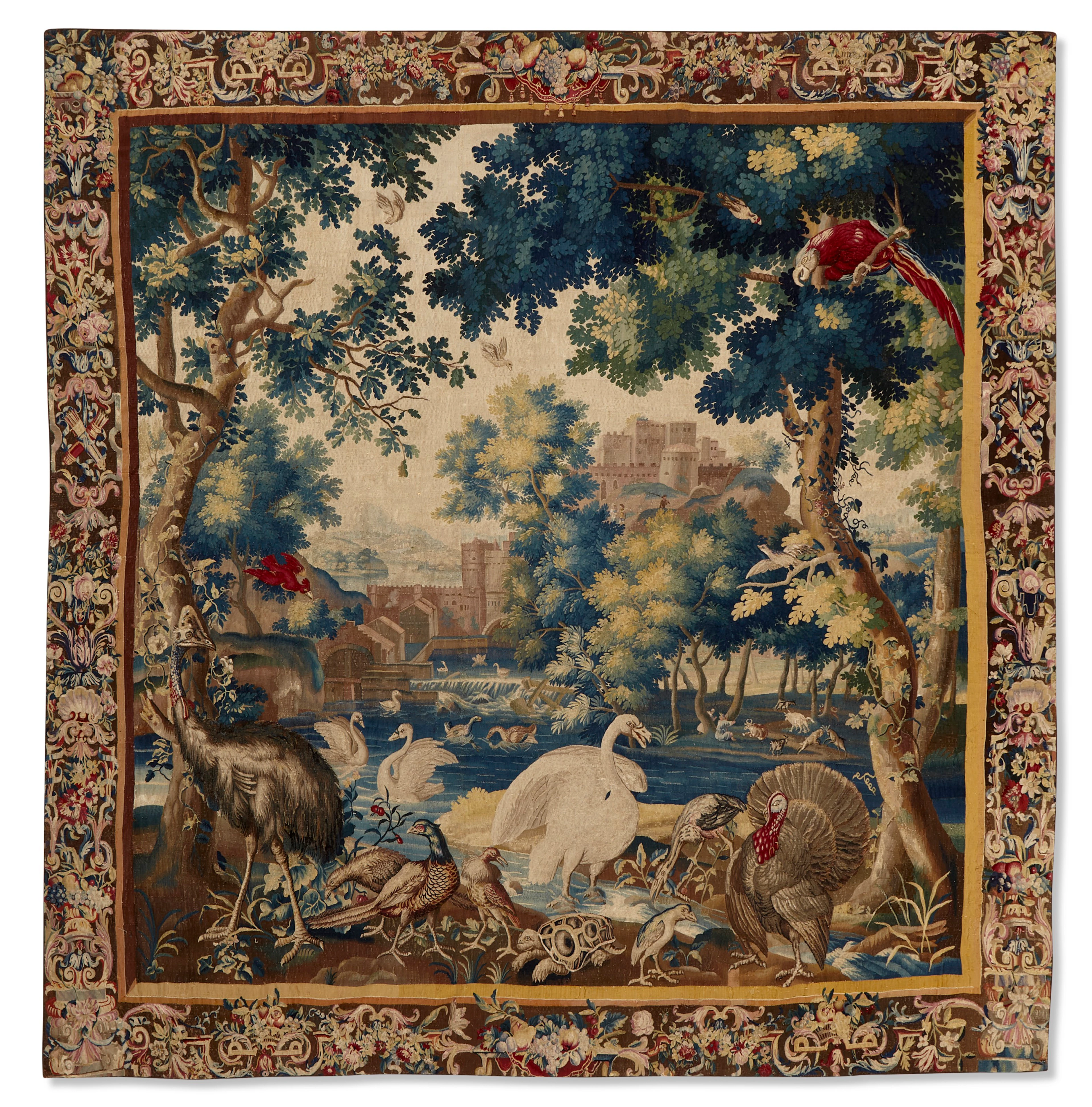 A BEAUVAIS 'PORTS DE MER' TAPESTRY