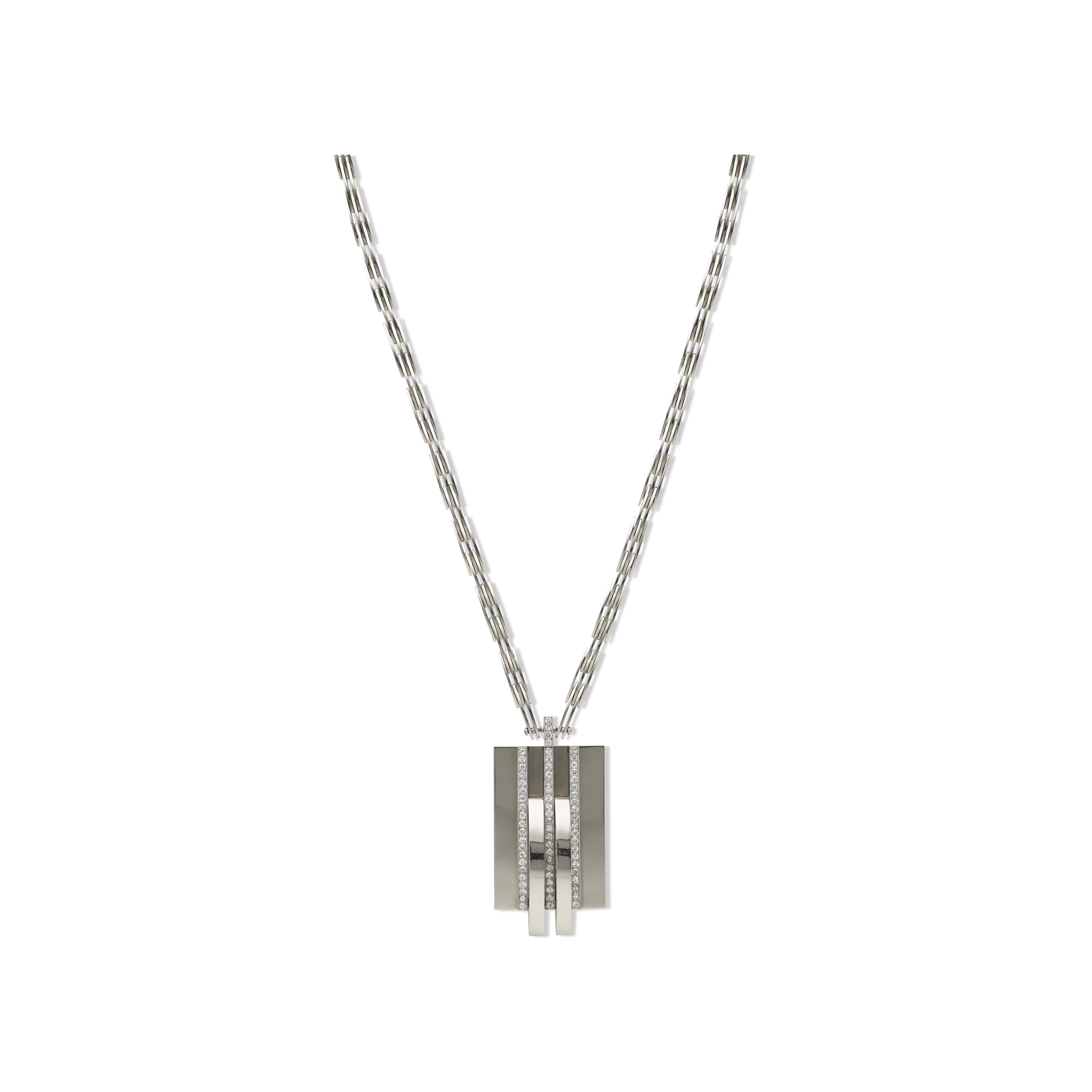 JEAN FOUQUET COLLIER ART DÉCO DIAMANTS