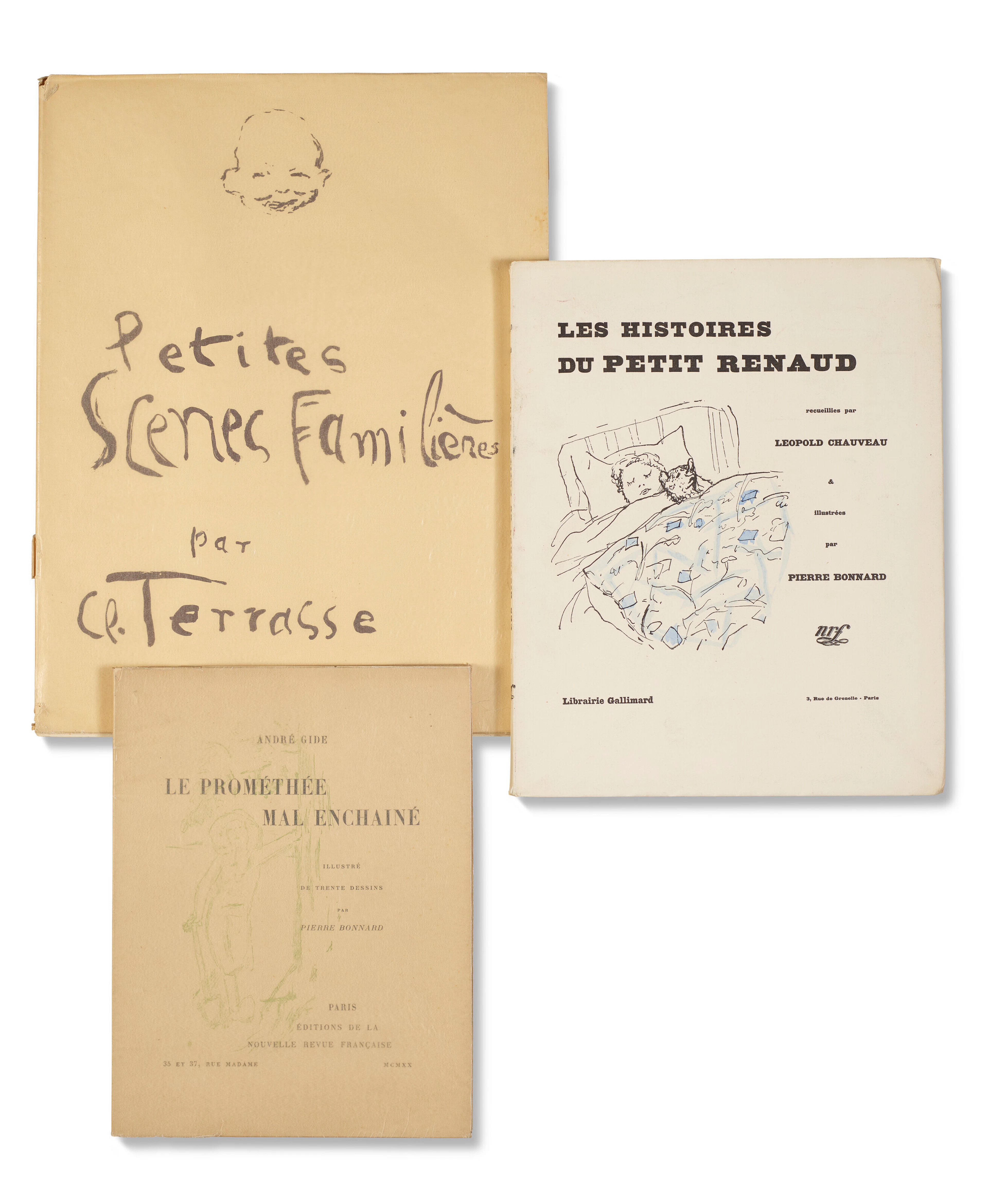 Five French illustrated books
