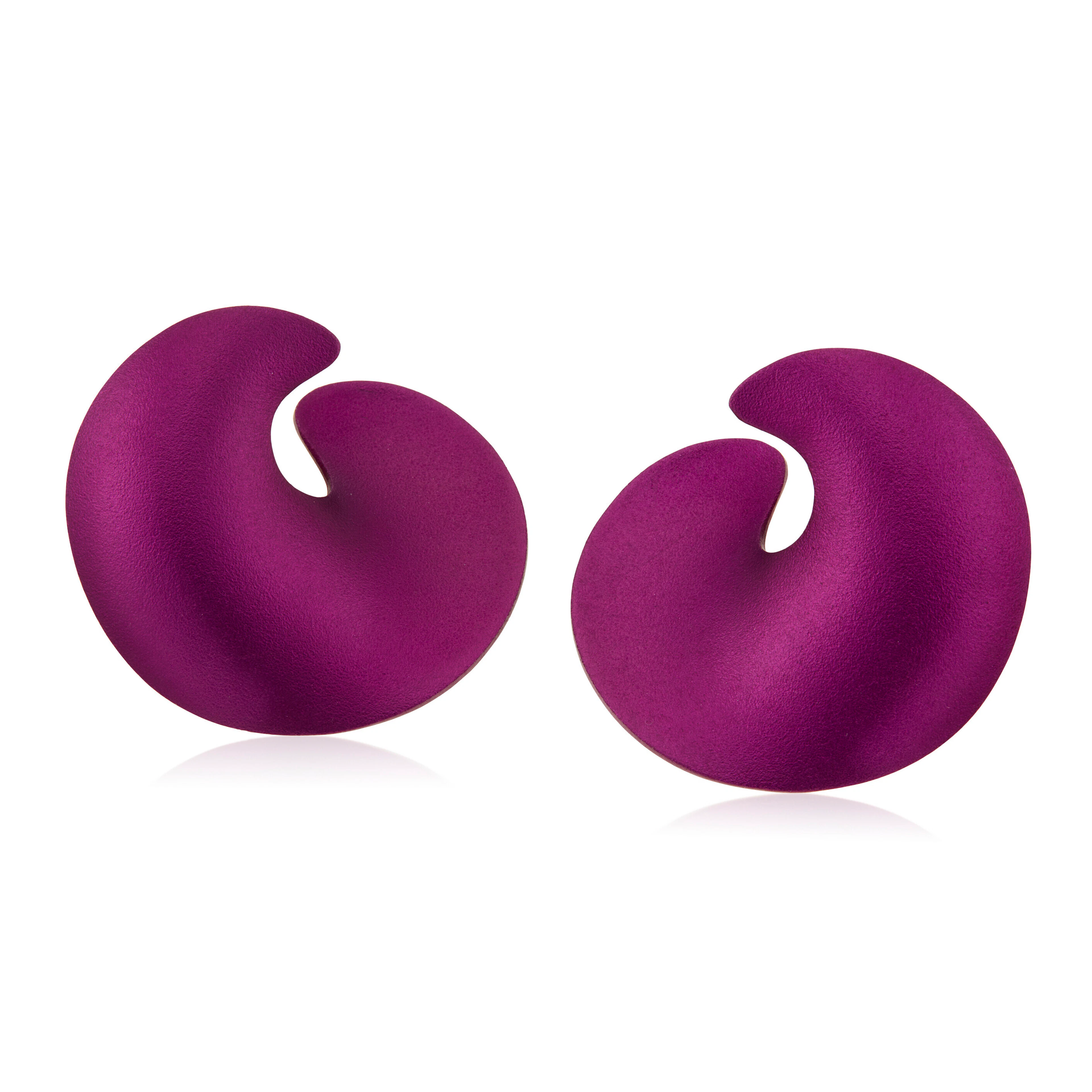 NO RESERVE JAR ALUMINUM 'VALERIE' EARRINGS