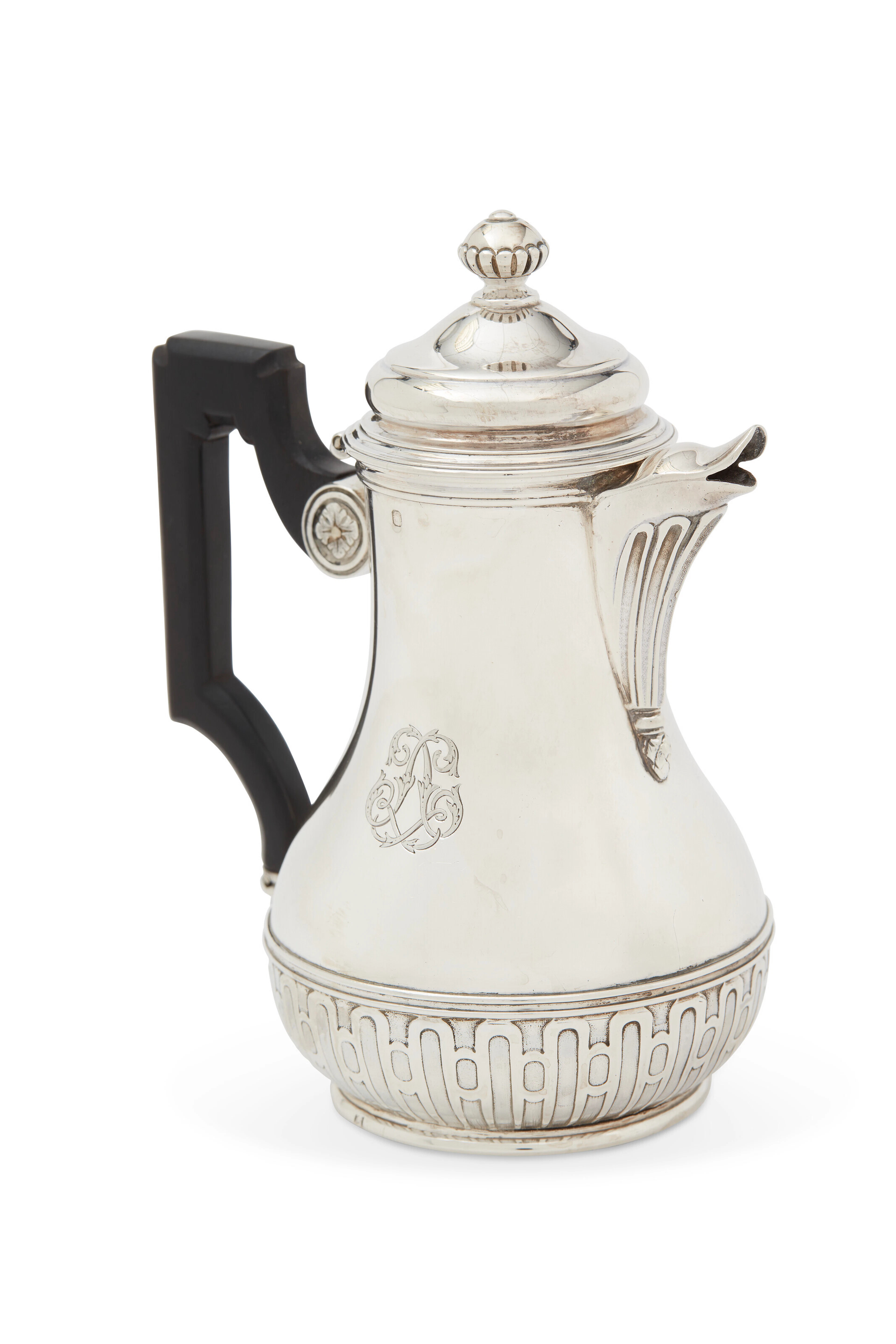 CAFETIERE MARABOUT EN ARGENT