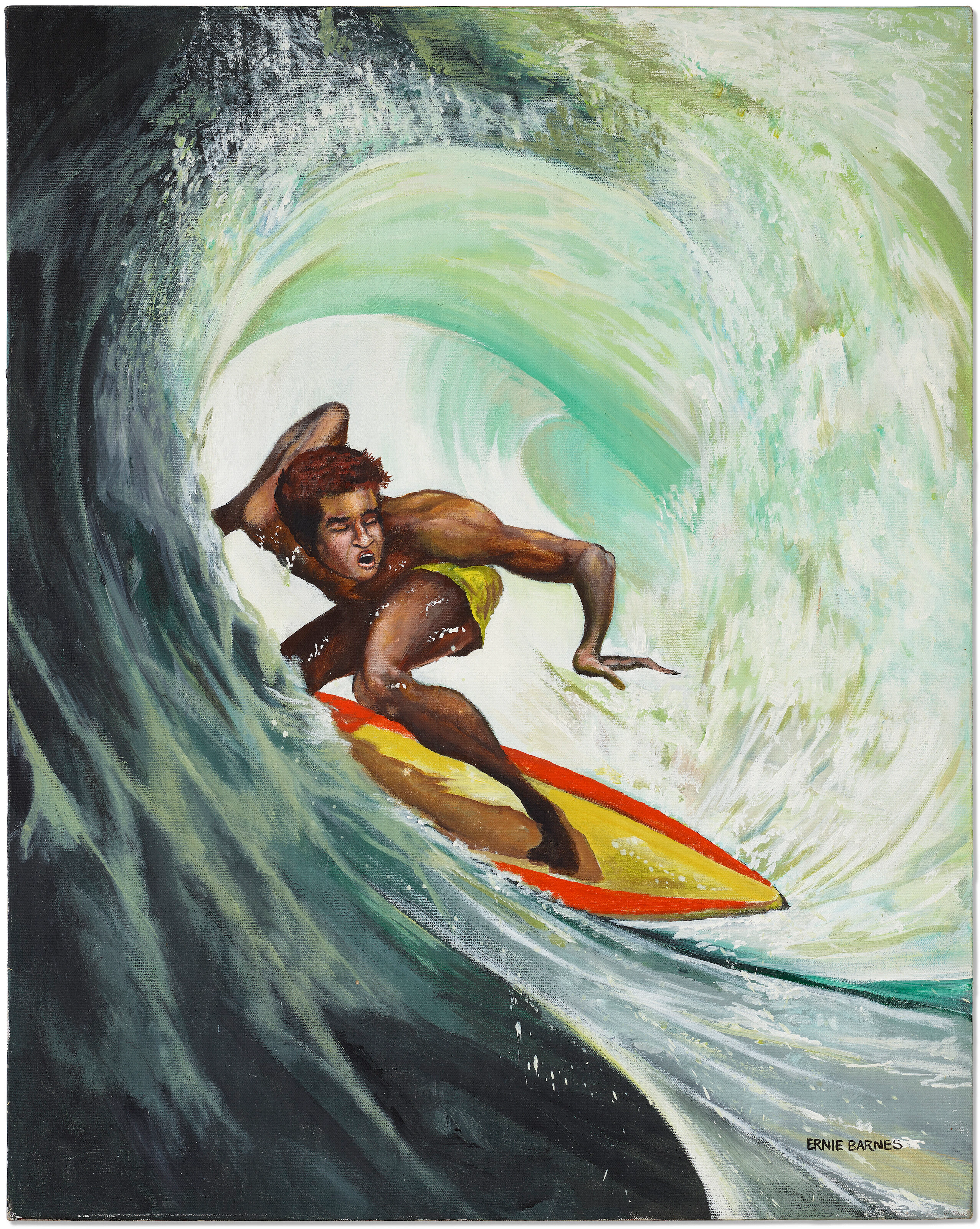 ERNIE BARNES (1938-2009)
