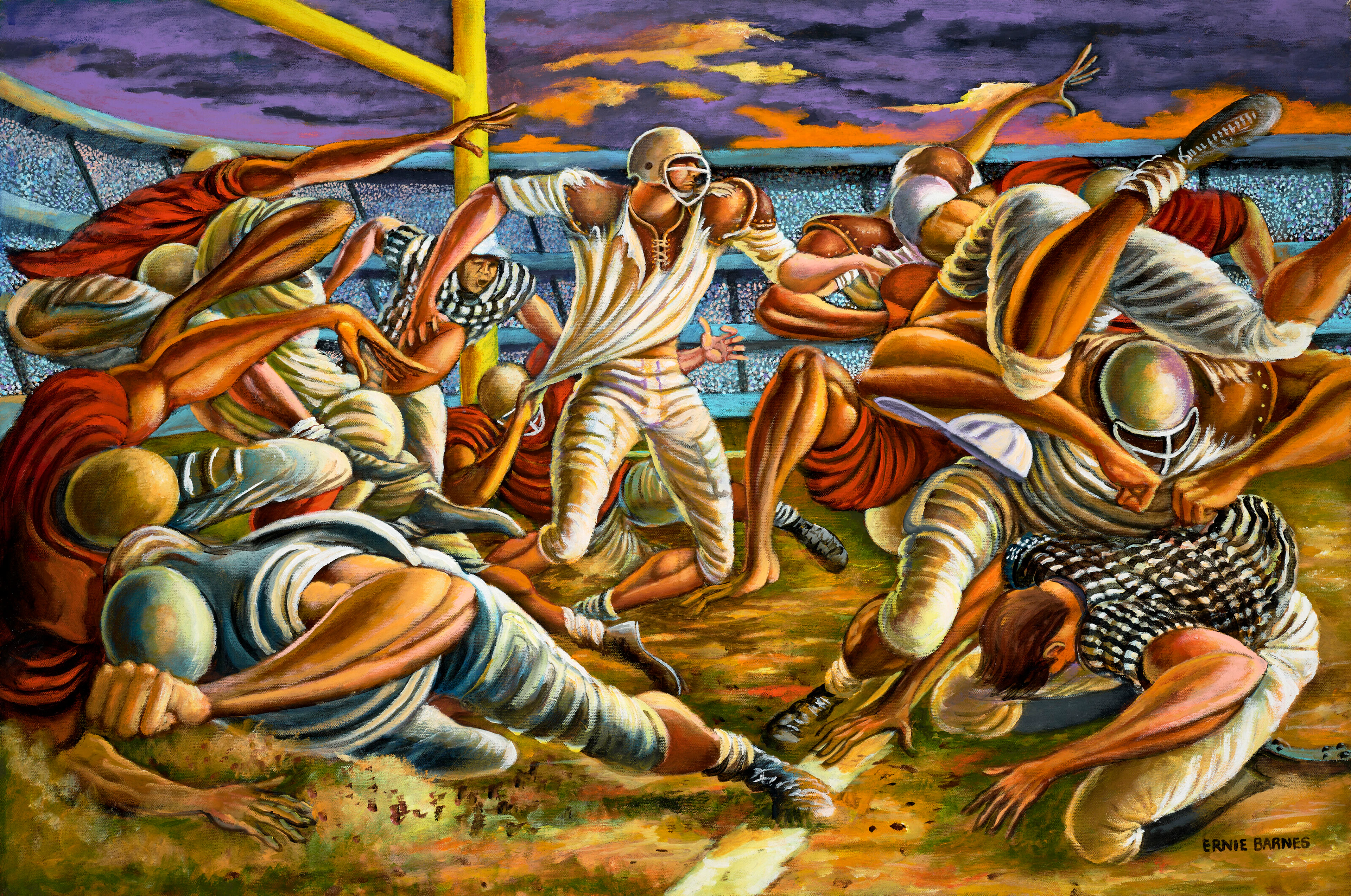ERNIE BARNES (1938-2009)