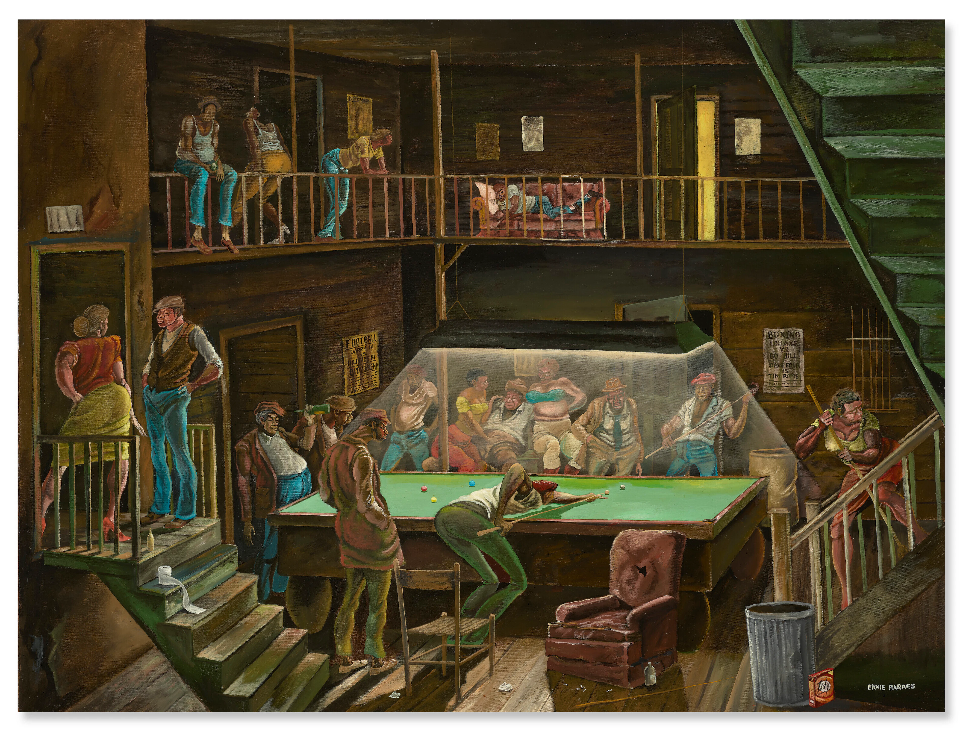 ERNIE BARNES (1938 - 2009)