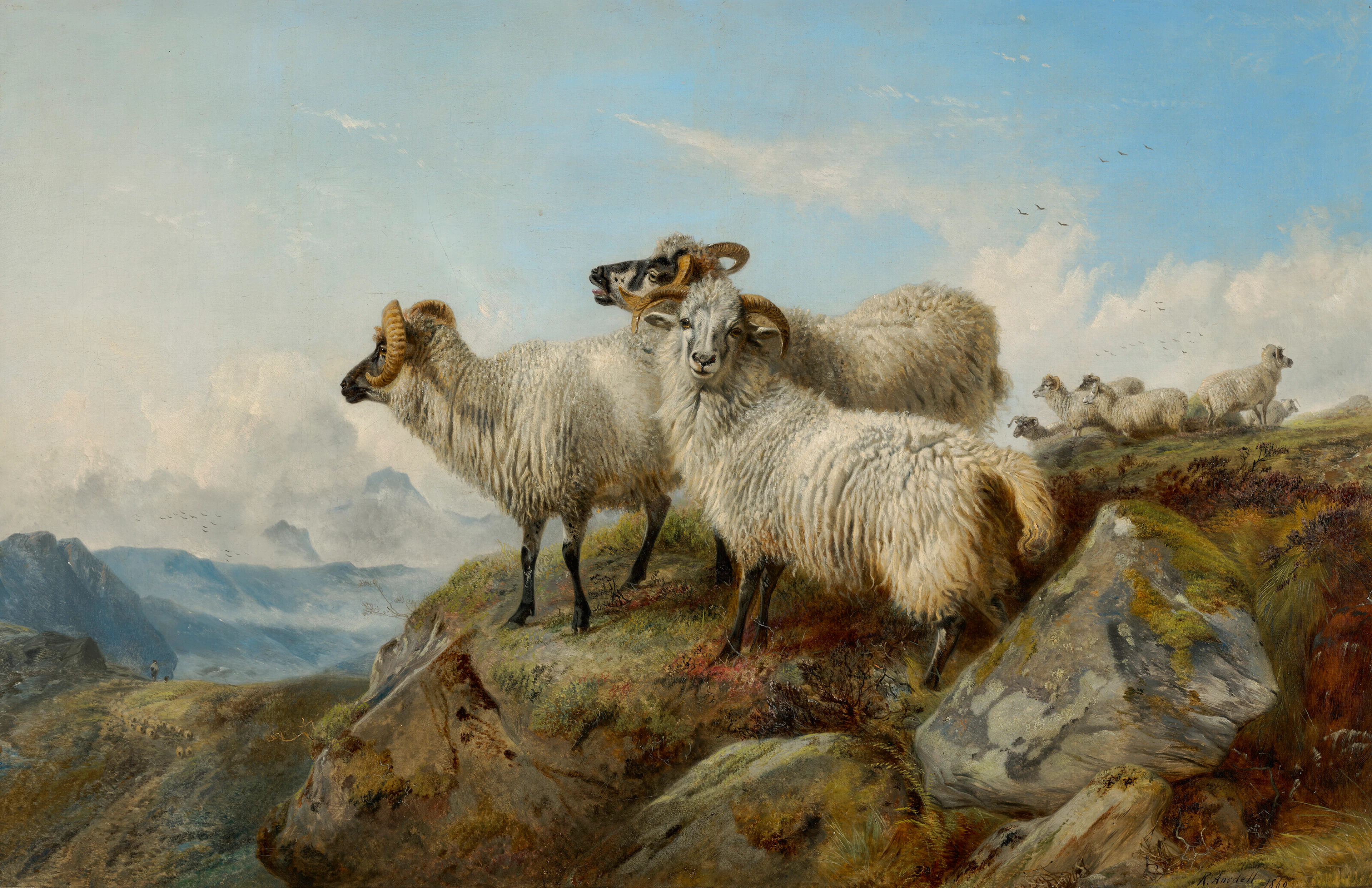 RICHARD ANSDELL, R.A. (BRITISH, 1815-1885)