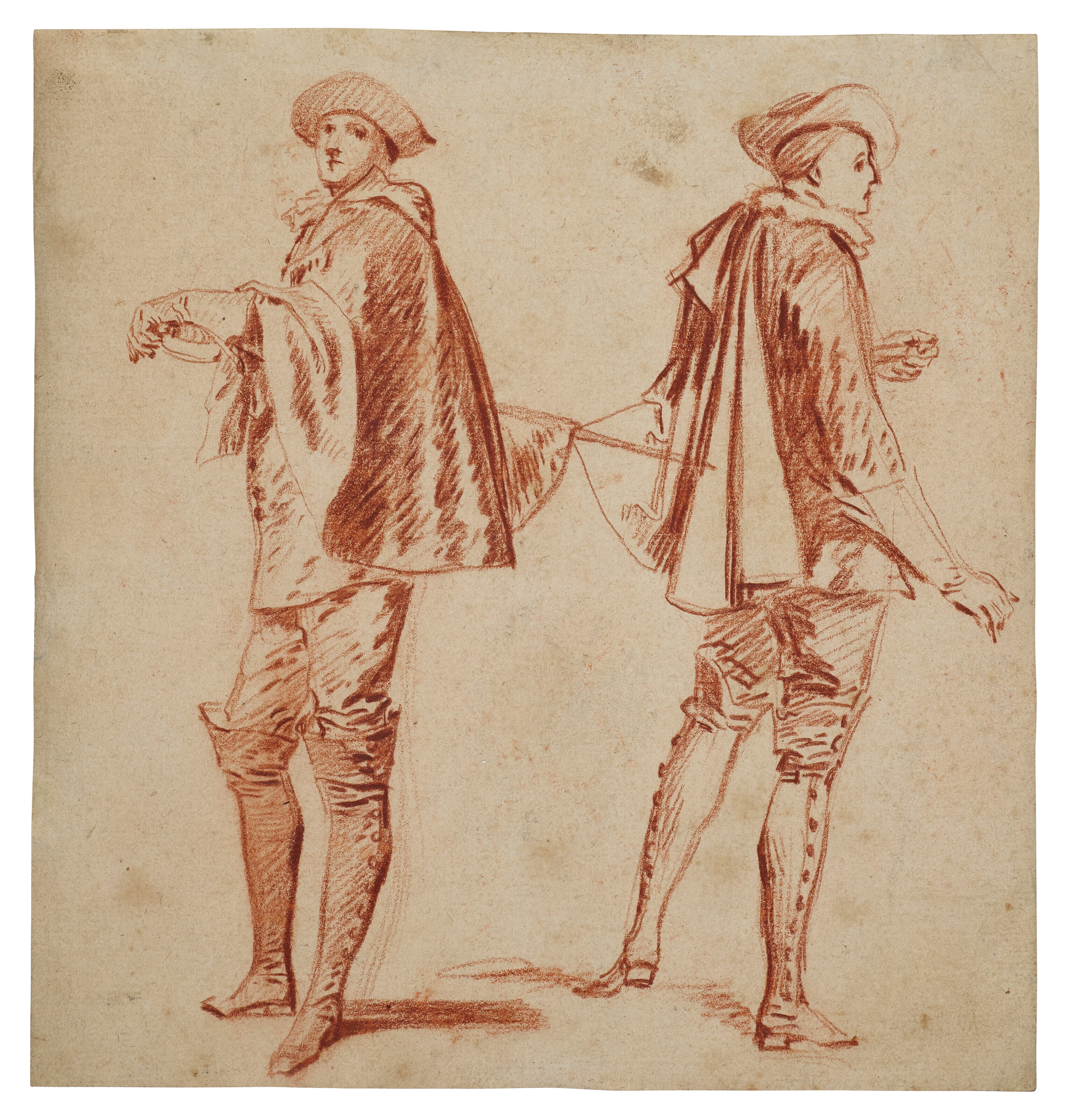 JEAN-ANTOINE WATTEAU (VALENCIENNES 1684-1721 NOGENT-SUR-MARNE)