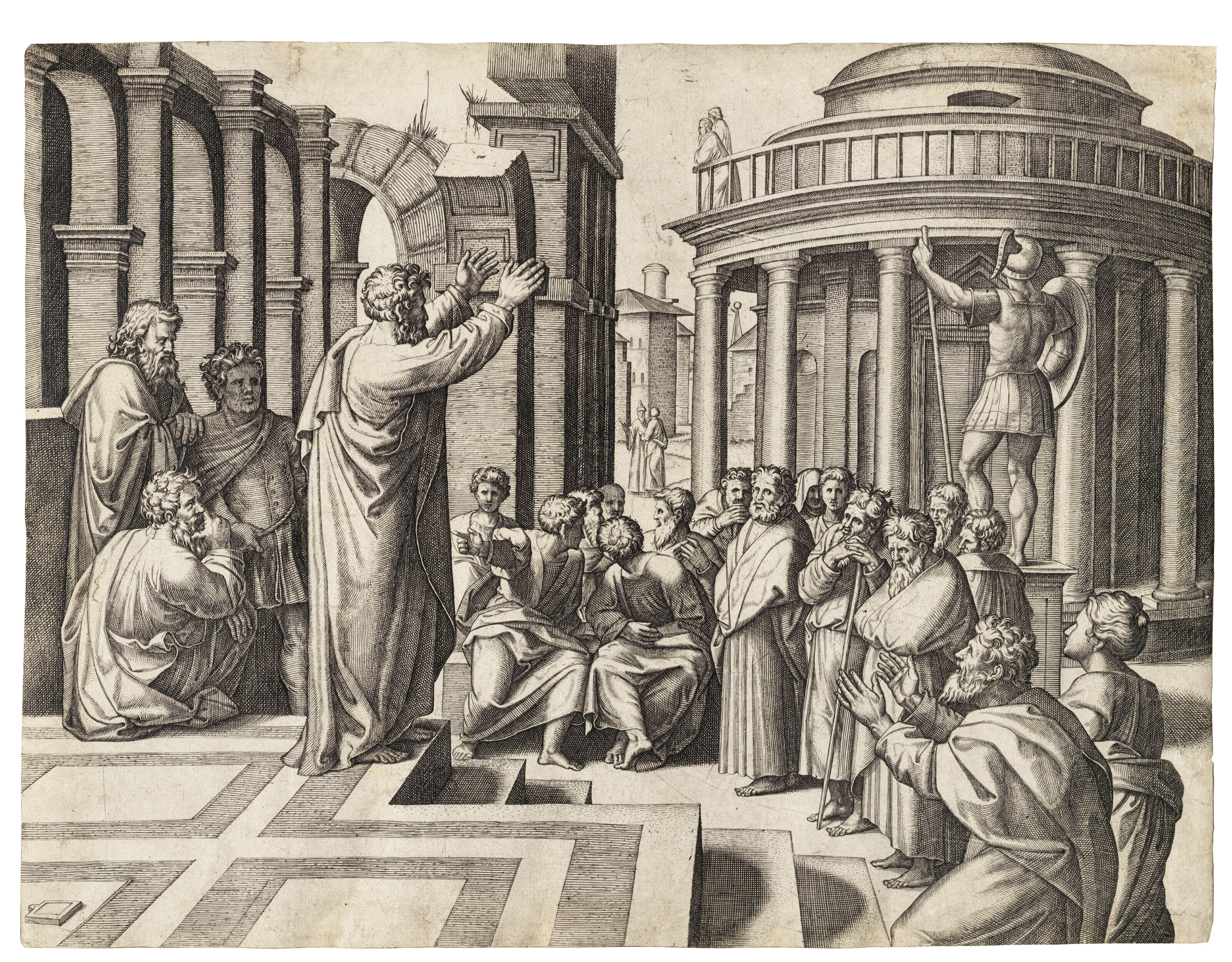 MARCANTONIO RAIMONDI (1480-1534) AFTER RAPHAEL (1483-1520)