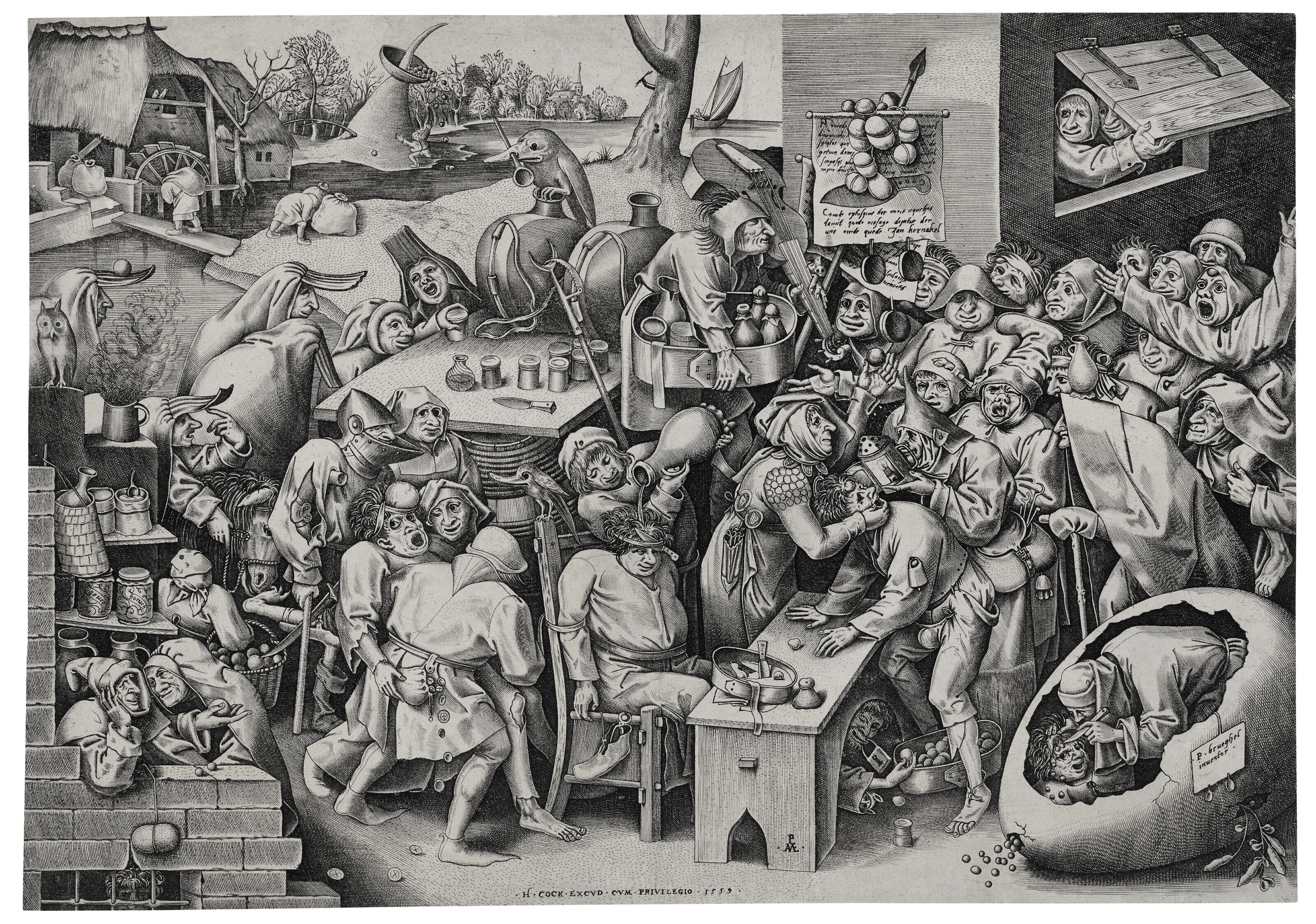 PIETER VAN DER HEYDEN ( CIRCA 1530-1572) AFTER PIETER...
