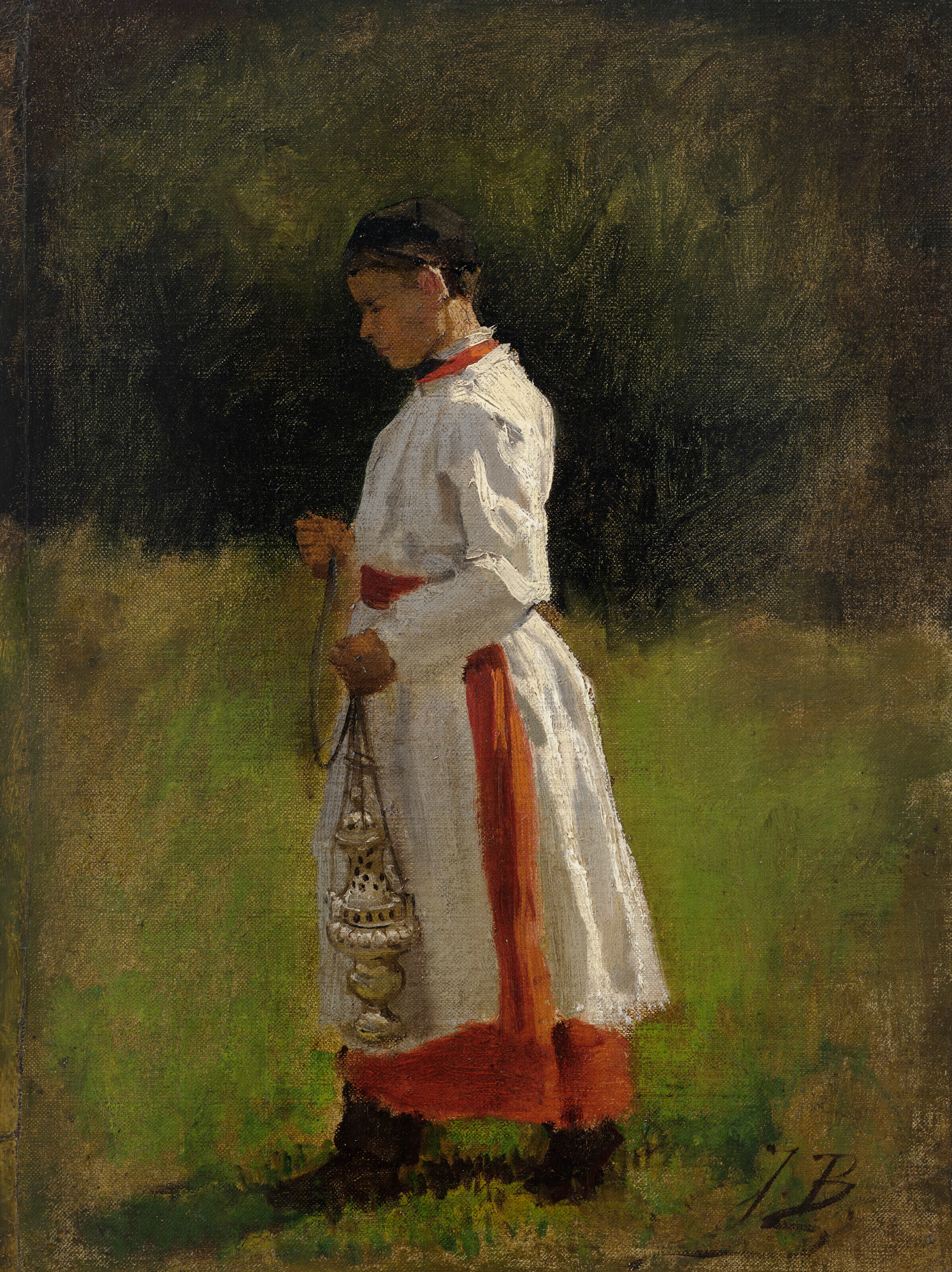 JULES BRETON (French, 1827-1906)