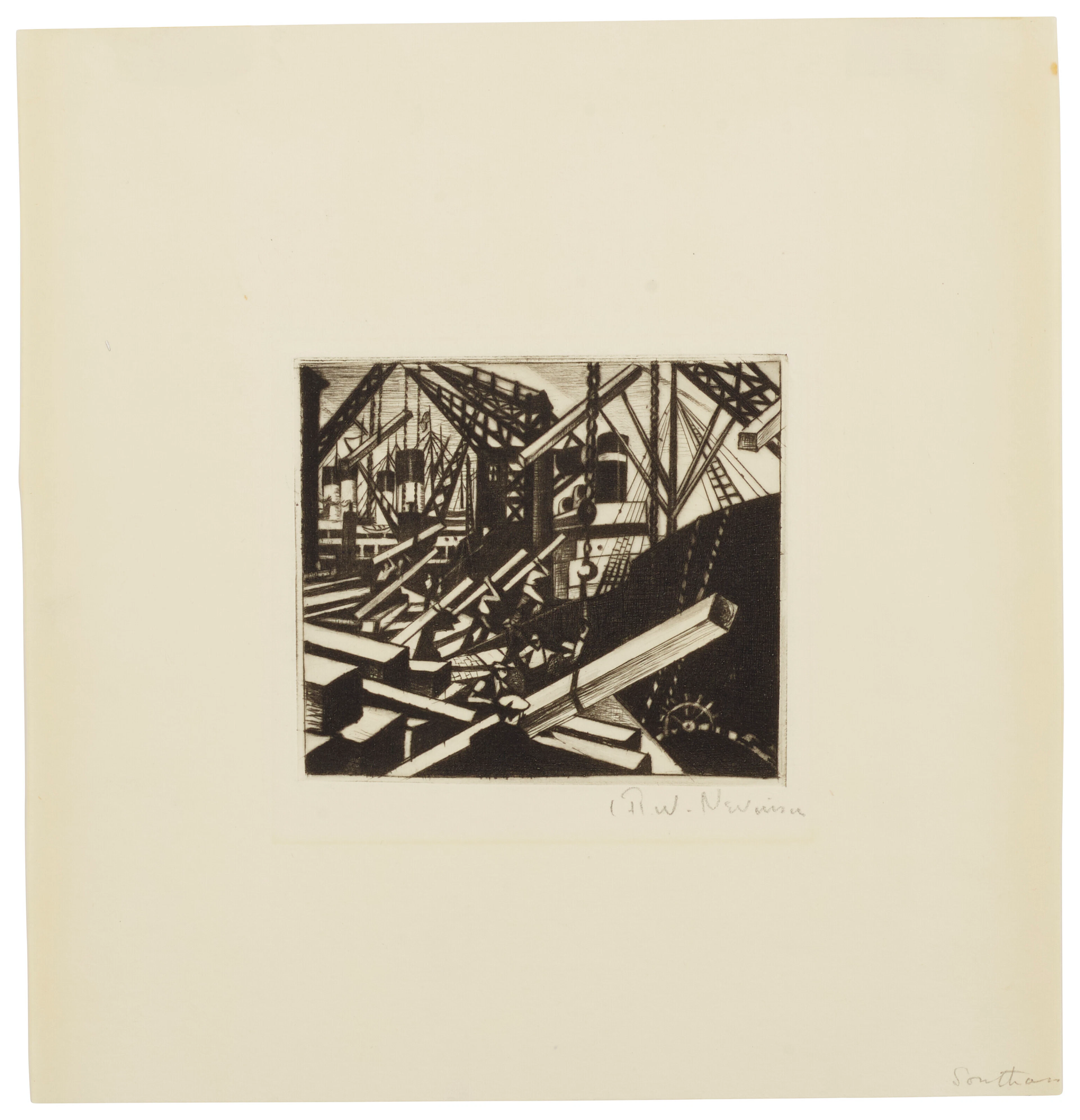 CHRISTOPHER RICHARD WYNNE NEVINSON (1889-1946)