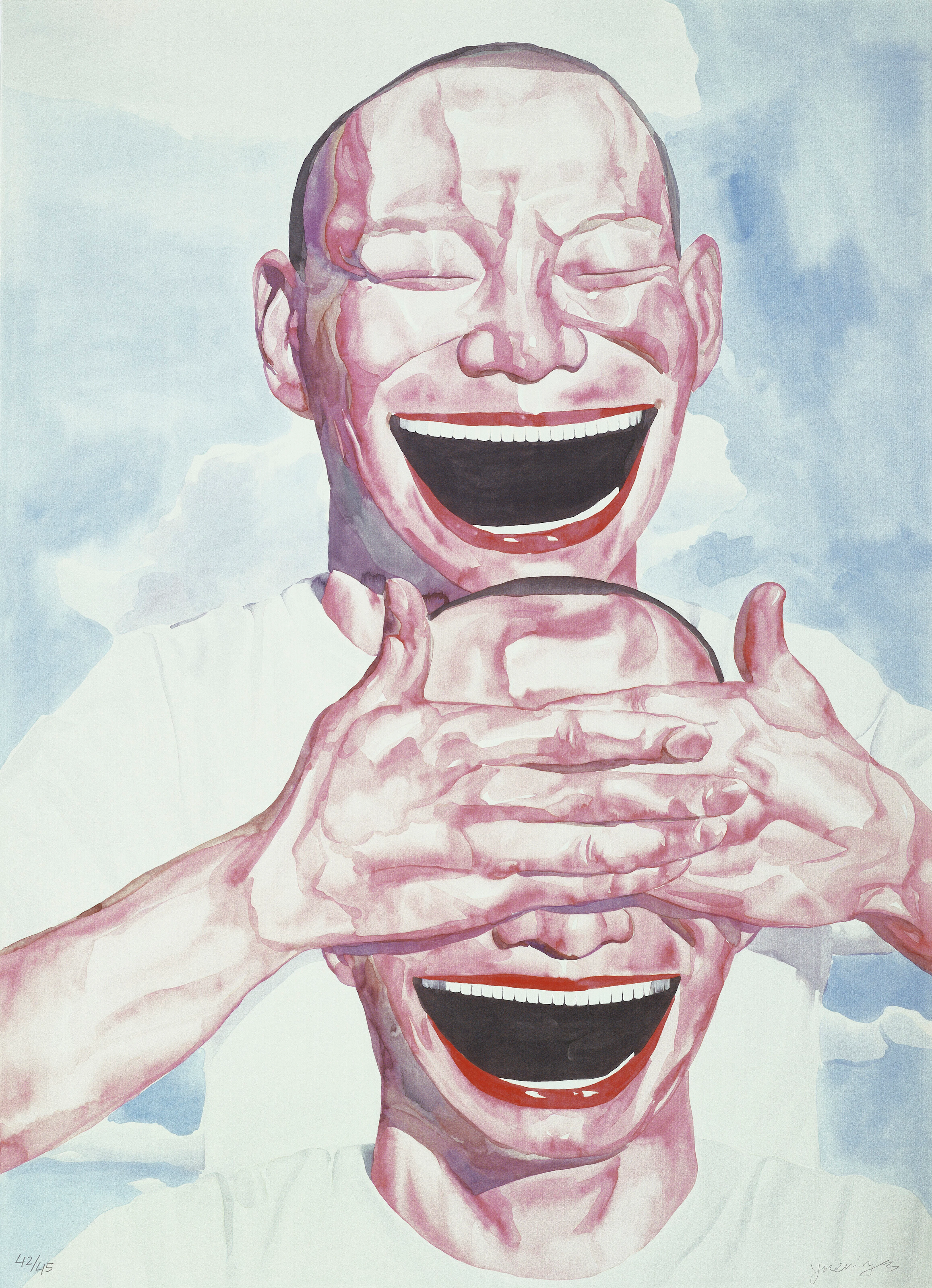 YUE MINJUN (B. 1962)