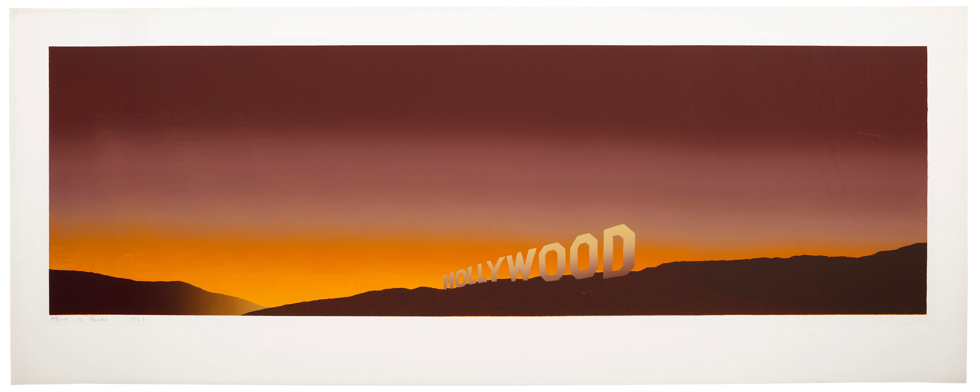 EDWARD RUSCHA (B. 1937)