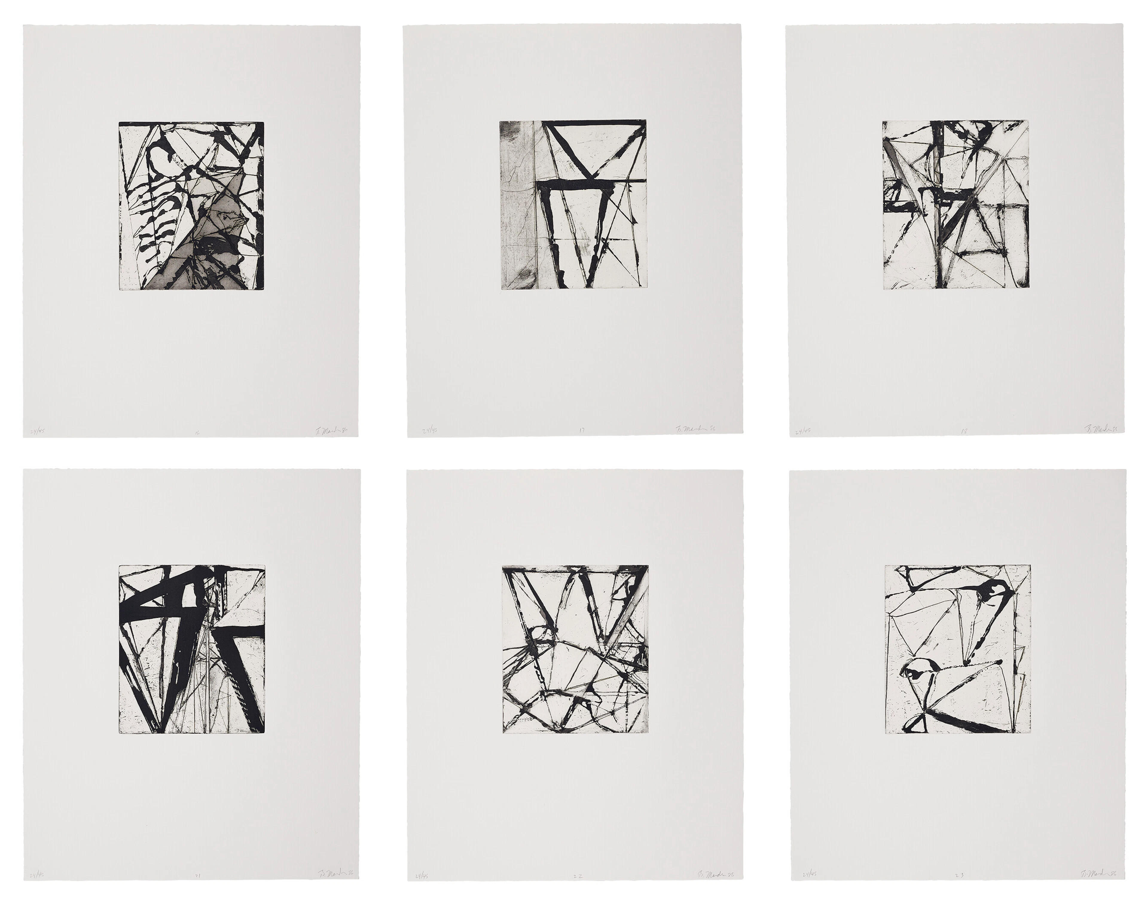 BRICE MARDEN (B. 1938)