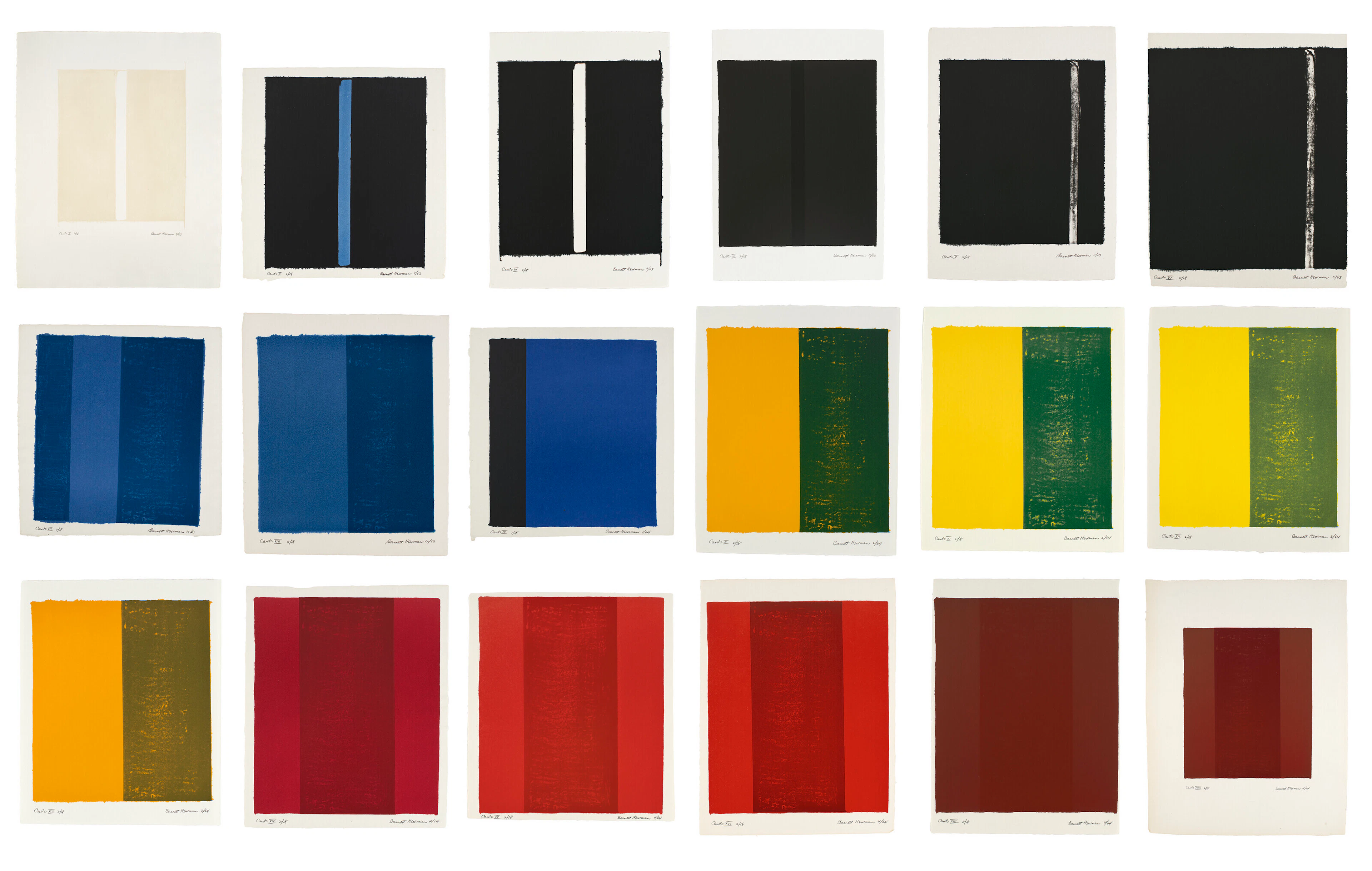 BARNETT NEWMAN (1905-1970)