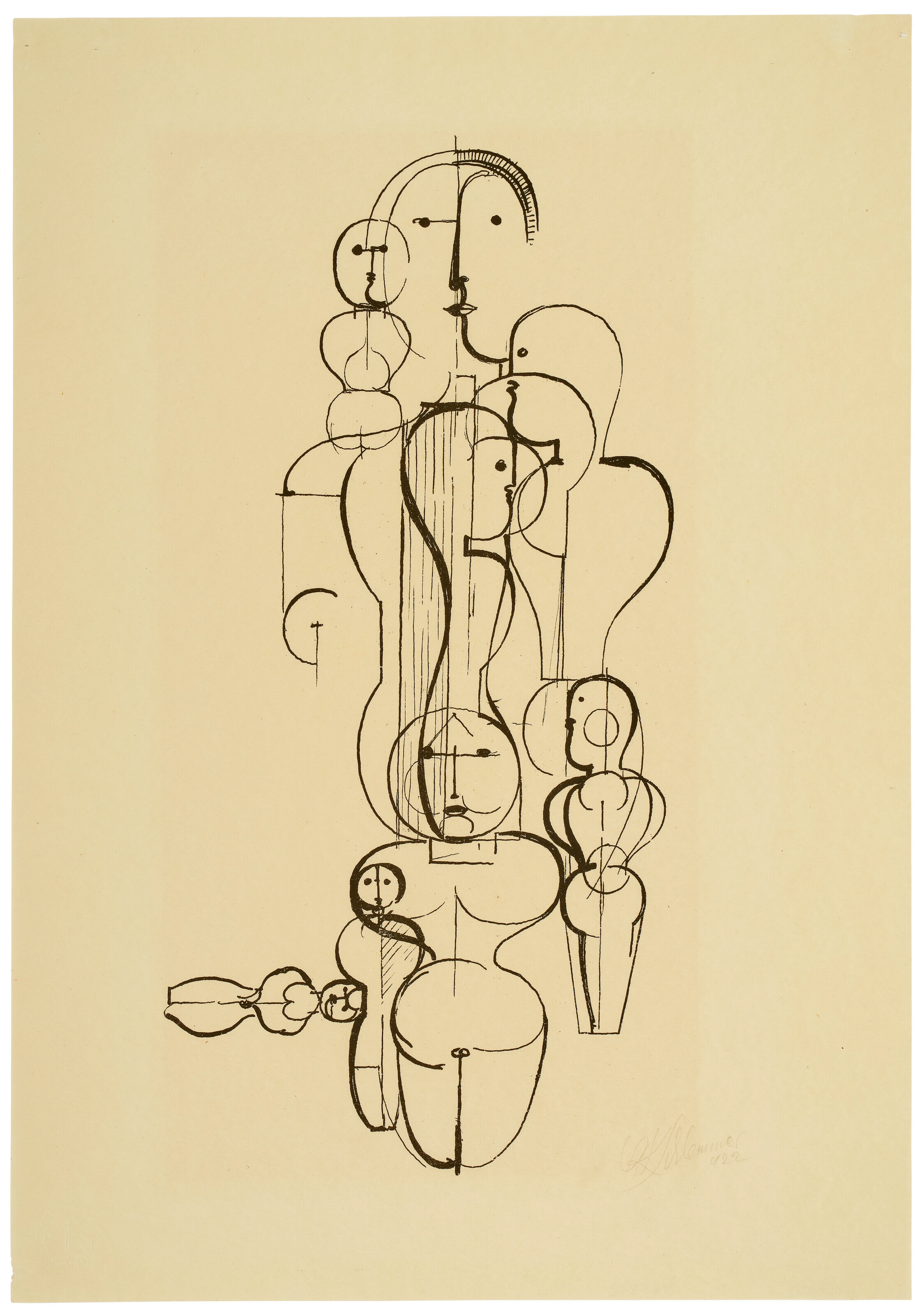 OSKAR SCHLEMMER (1888-1943)