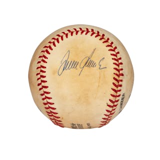 6⁄16/1978 TOM SEAVER AUTOGRAPHED BASEBALL FROM NO HITTER GAME (TOM