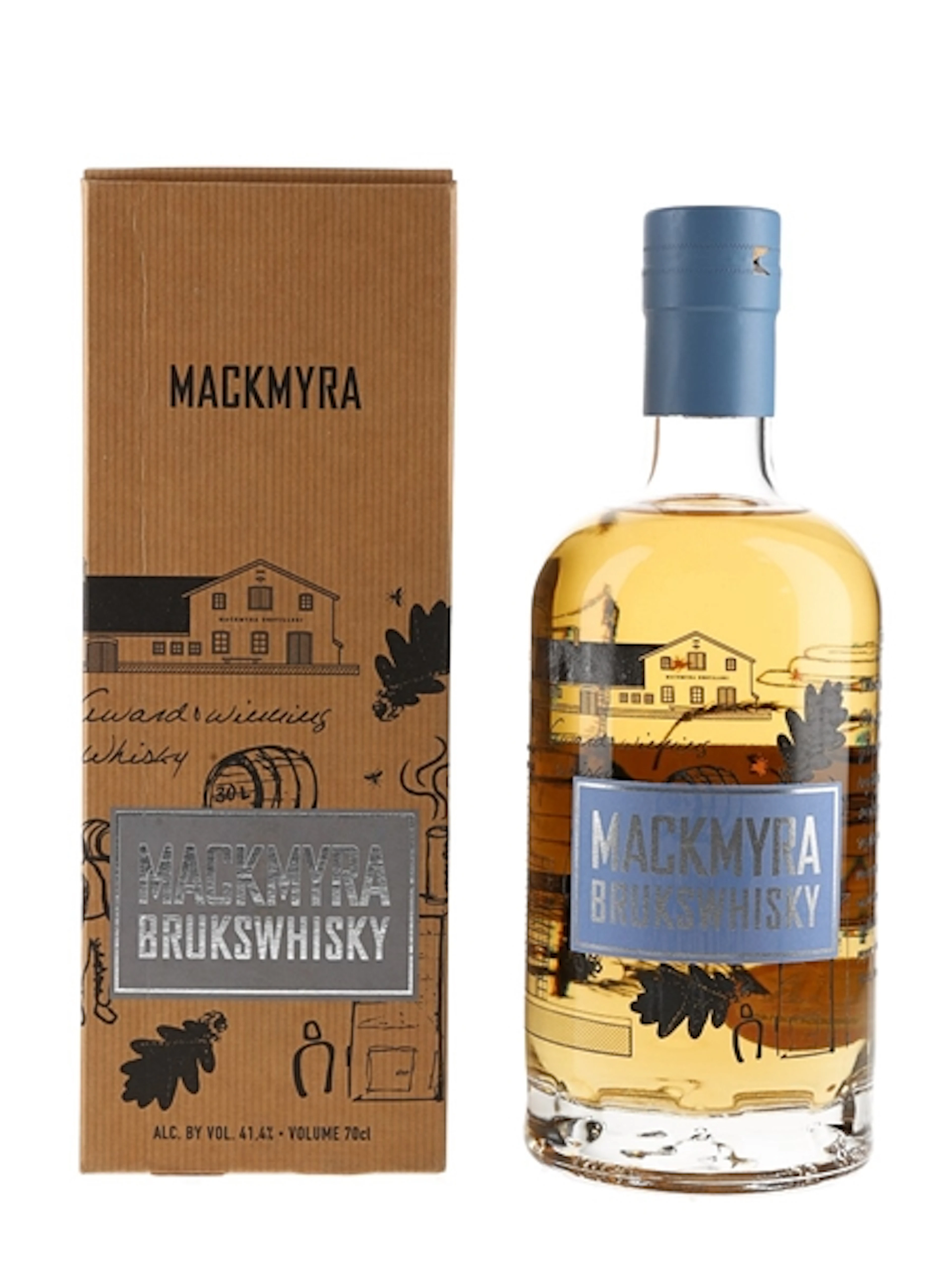 Mackmyra Brukswhisky 70cl / 41.4%