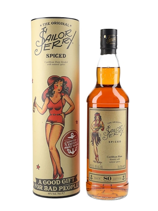 Sailor Jerry Spiced Rum 70cl / 40%