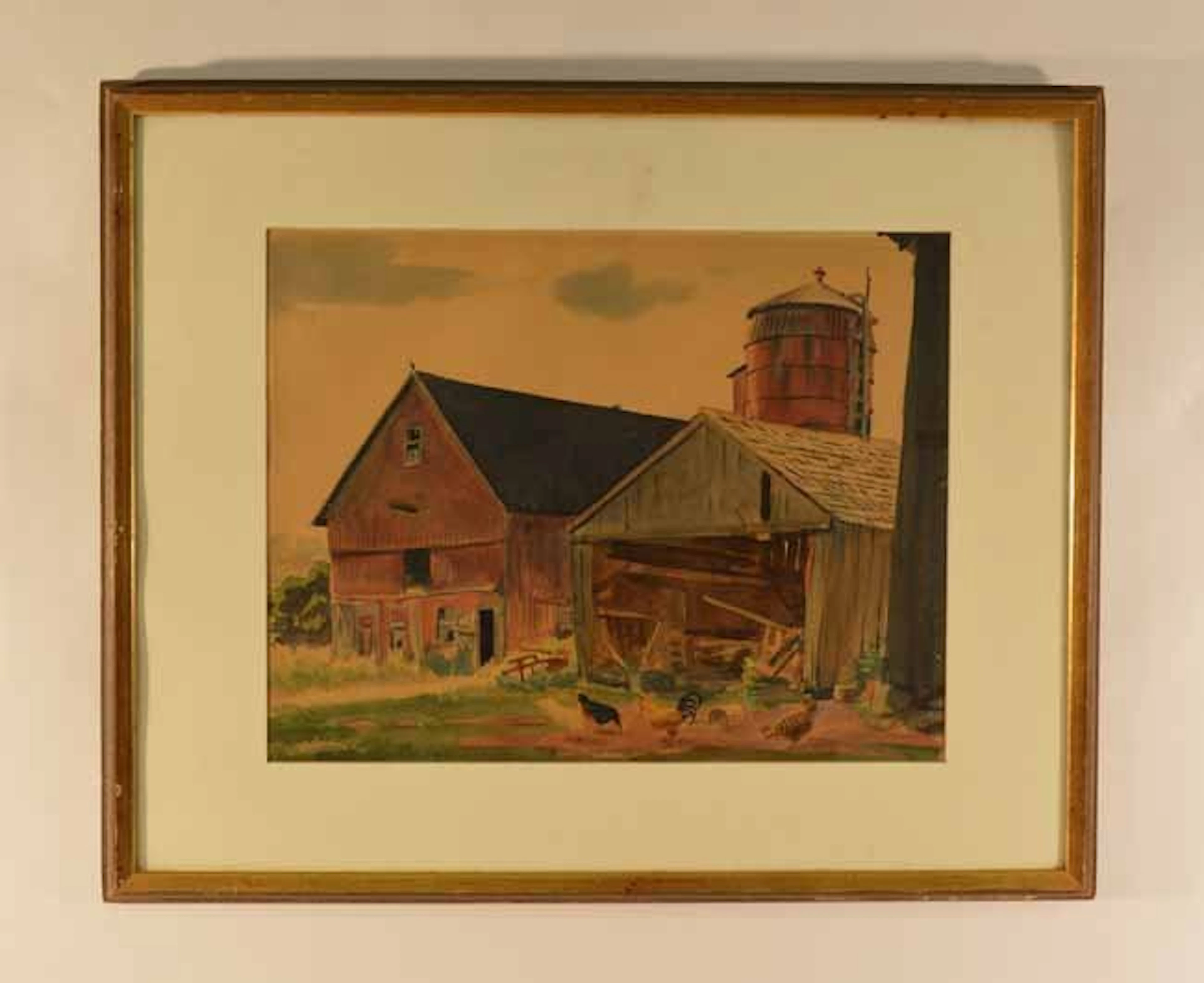 Edward Hopper (American 1882-1967) Watercolor