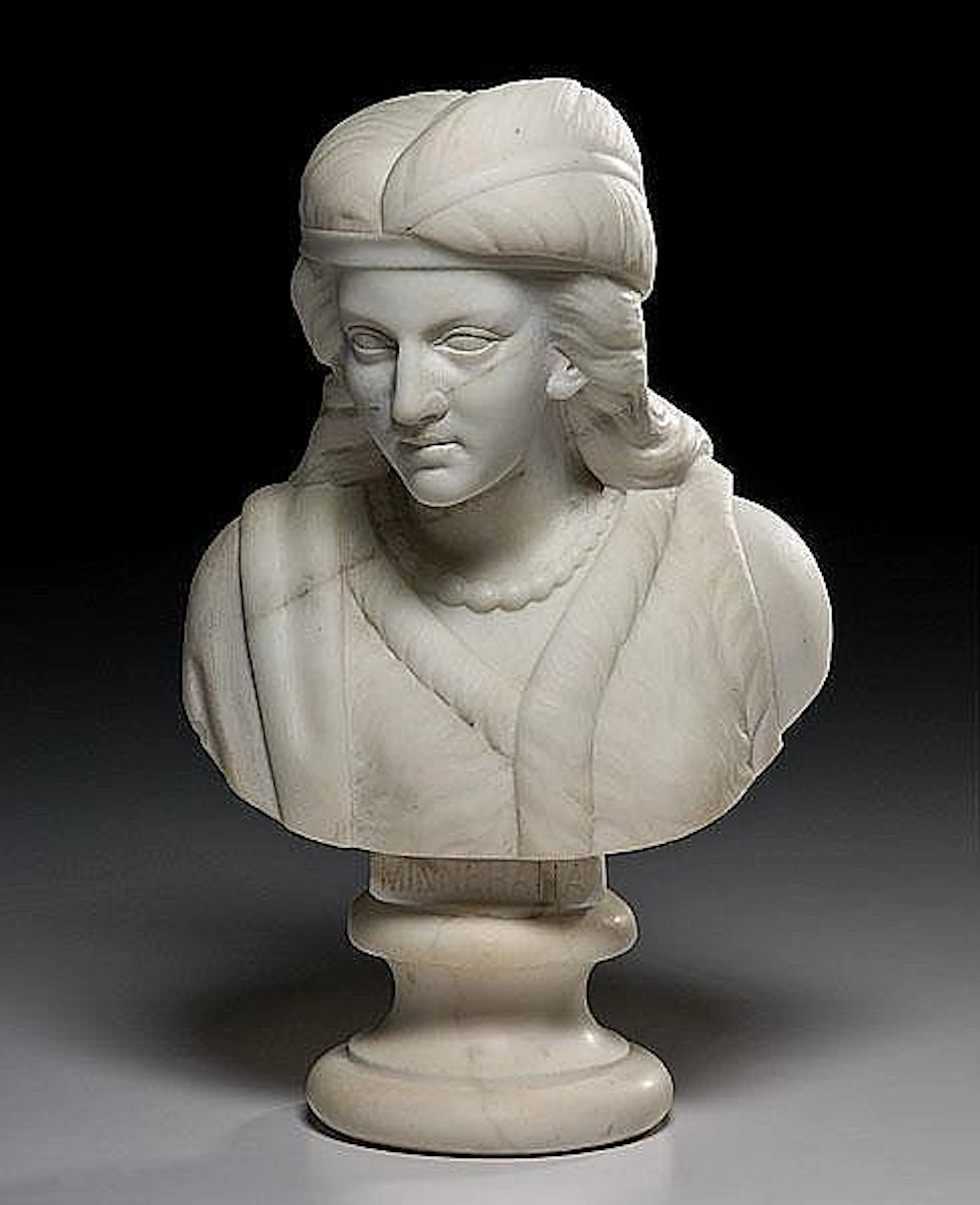 Bust of Minnehaha by Edmonia Lewis, African American Sculptor