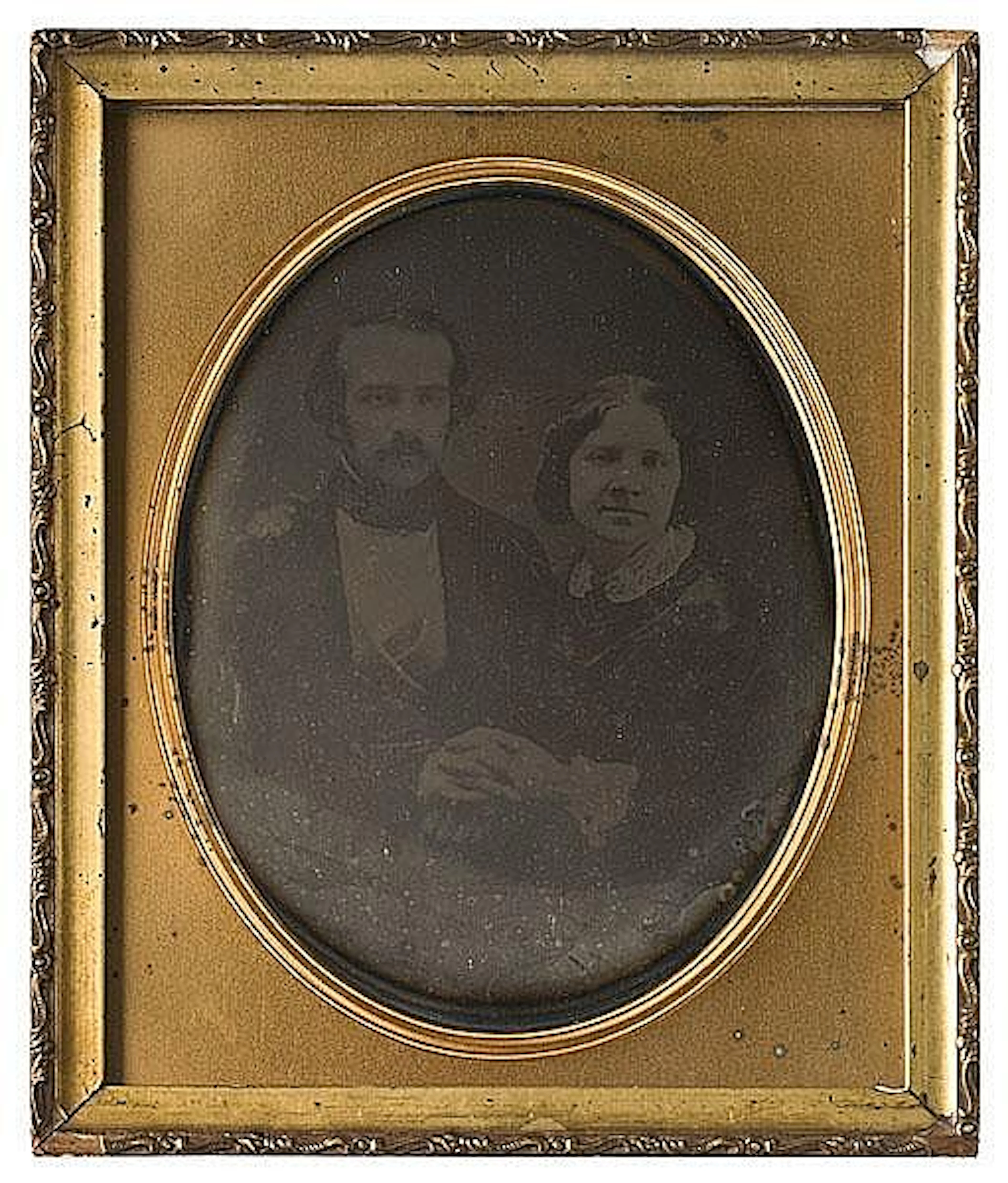 Jenny Lind and Otto Goldschmidt Full Plate Daguerreotype