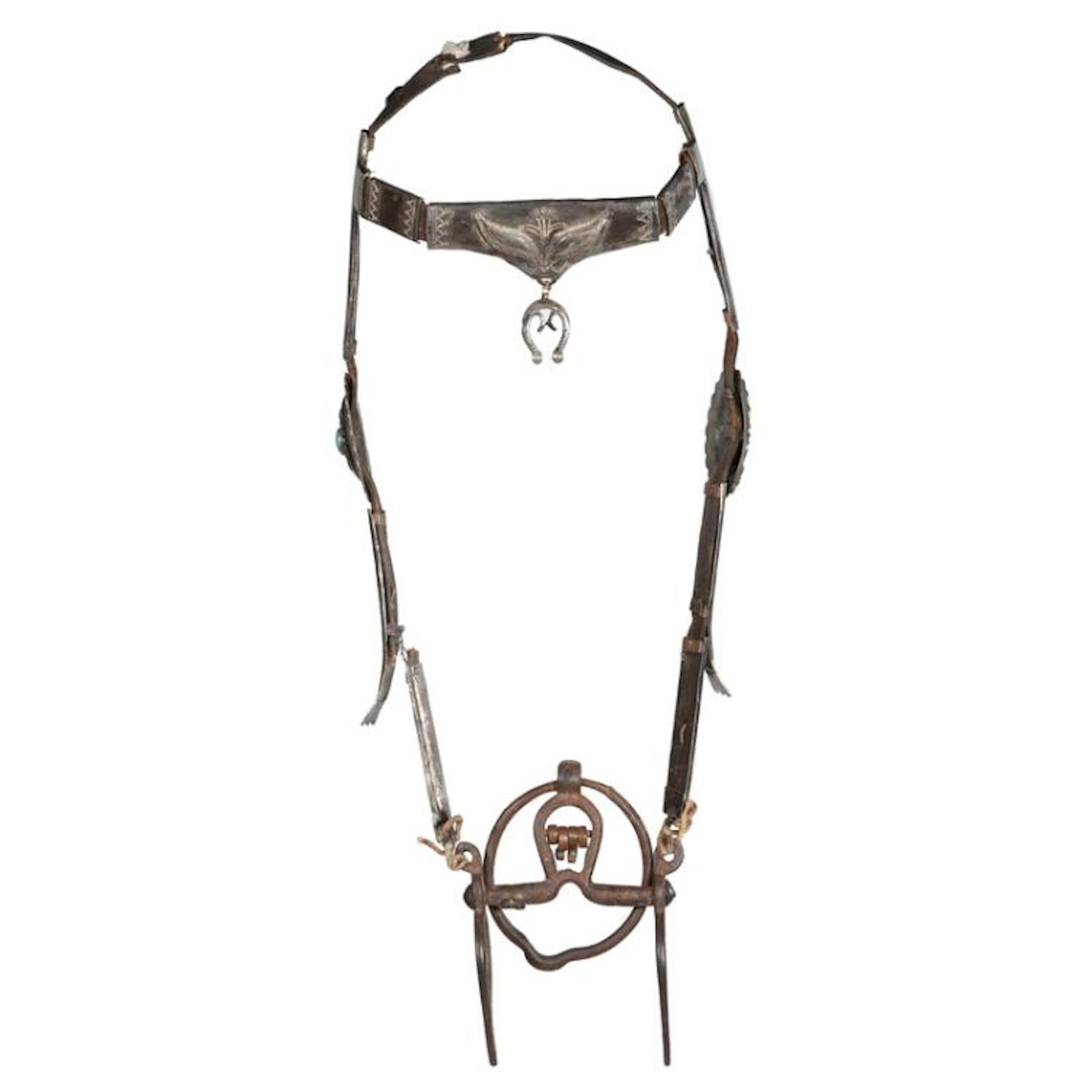 Navajo Silver Headstall with Bit